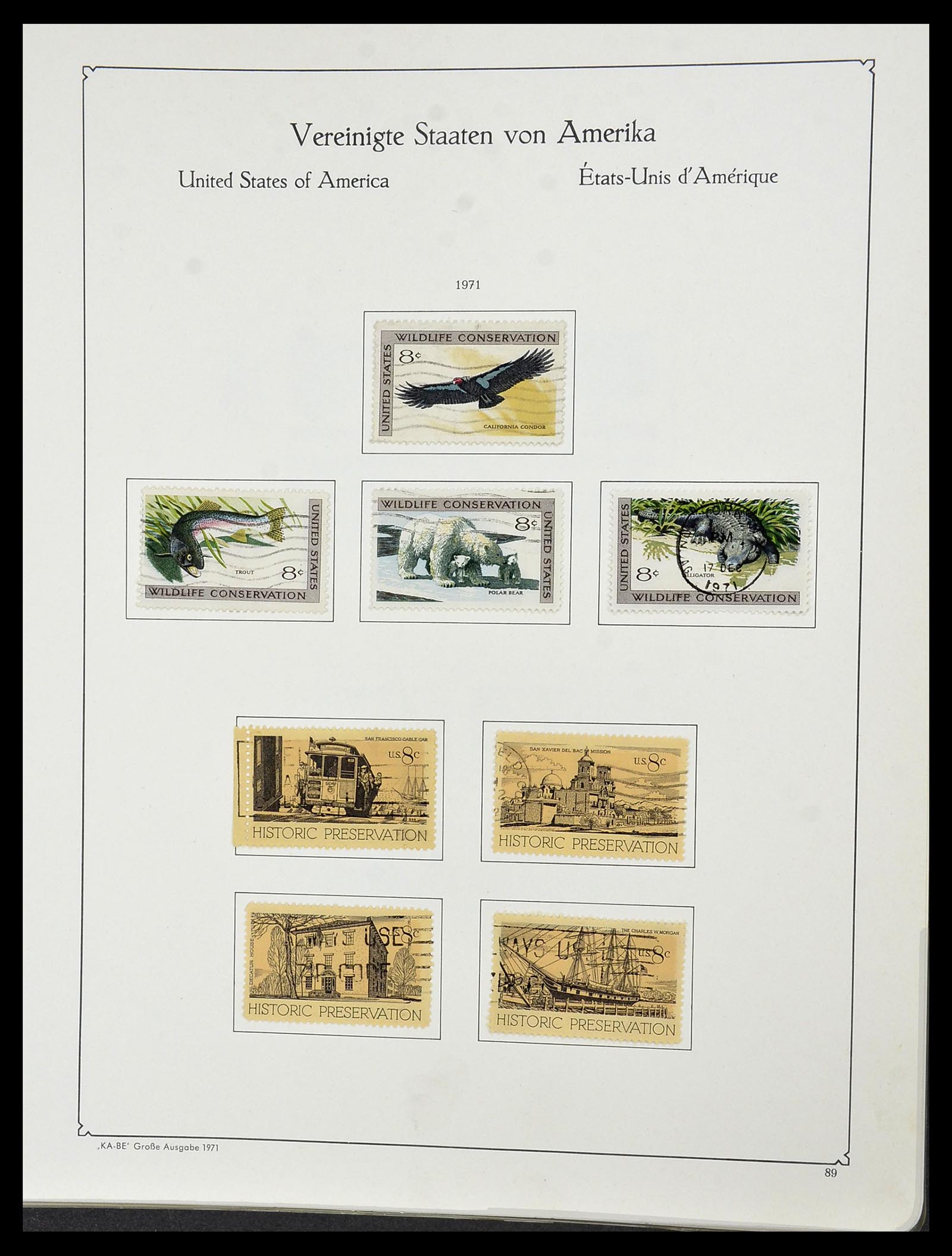 34509 088 - Postzegelverzameling 34509 USA 1861-1979.