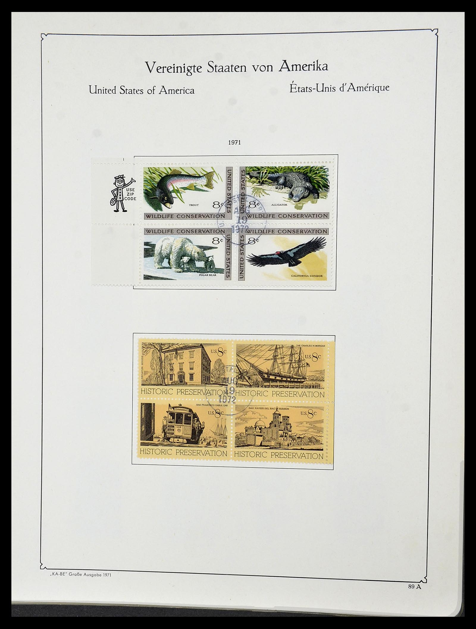 34509 089 - Postzegelverzameling 34509 USA 1861-1979.