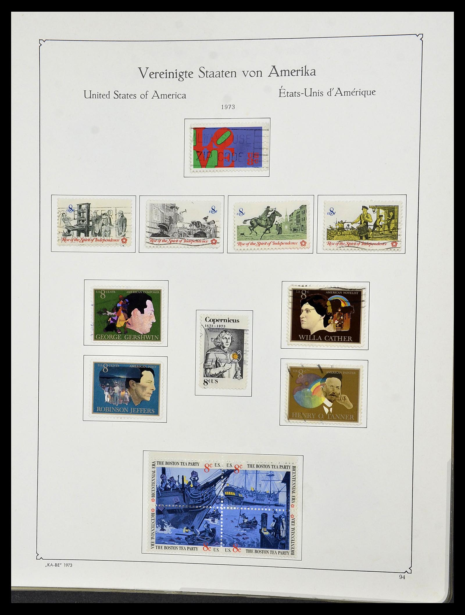 34509 095 - Postzegelverzameling 34509 USA 1861-1979.