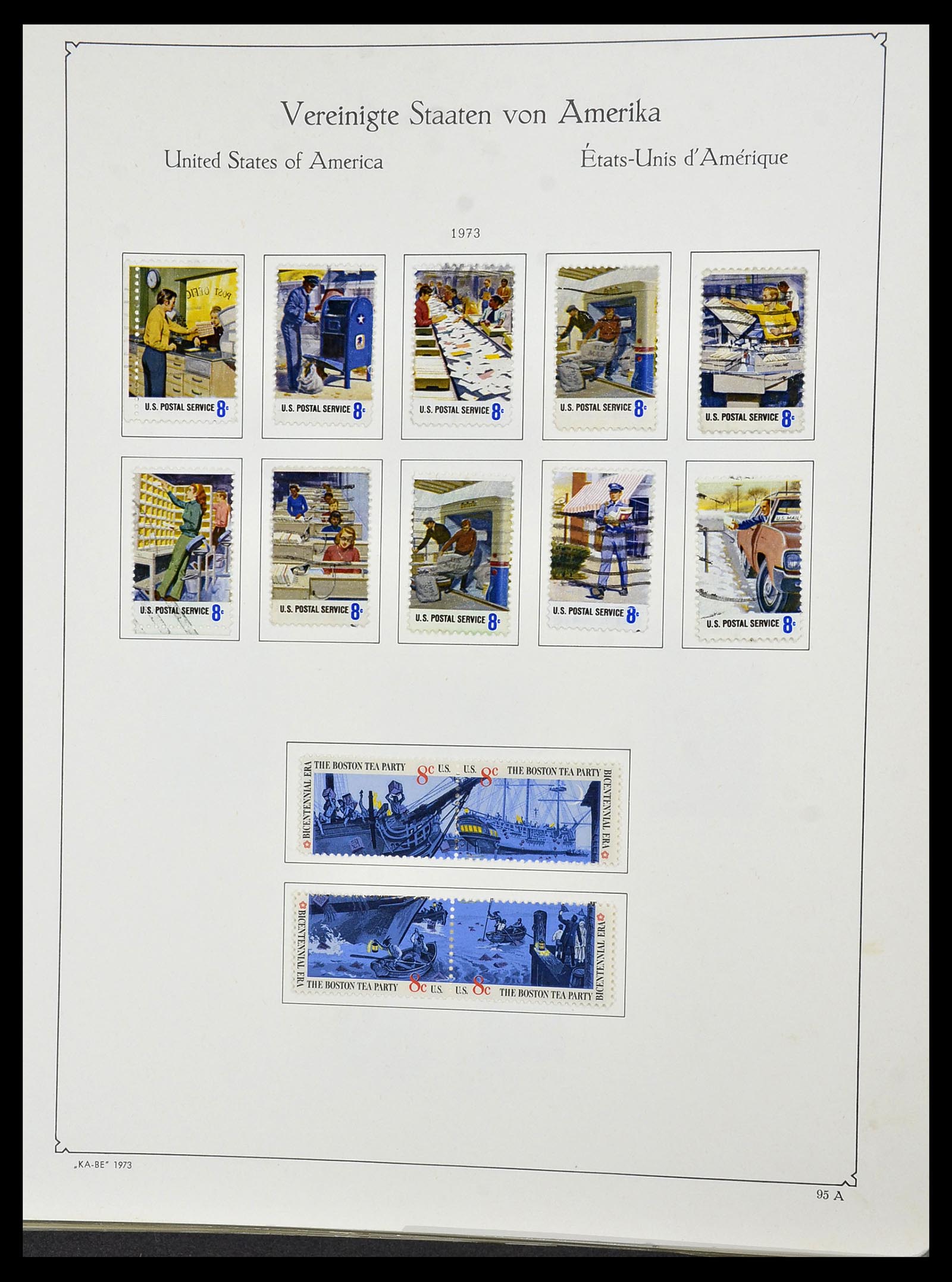 34509 097 - Postzegelverzameling 34509 USA 1861-1979.