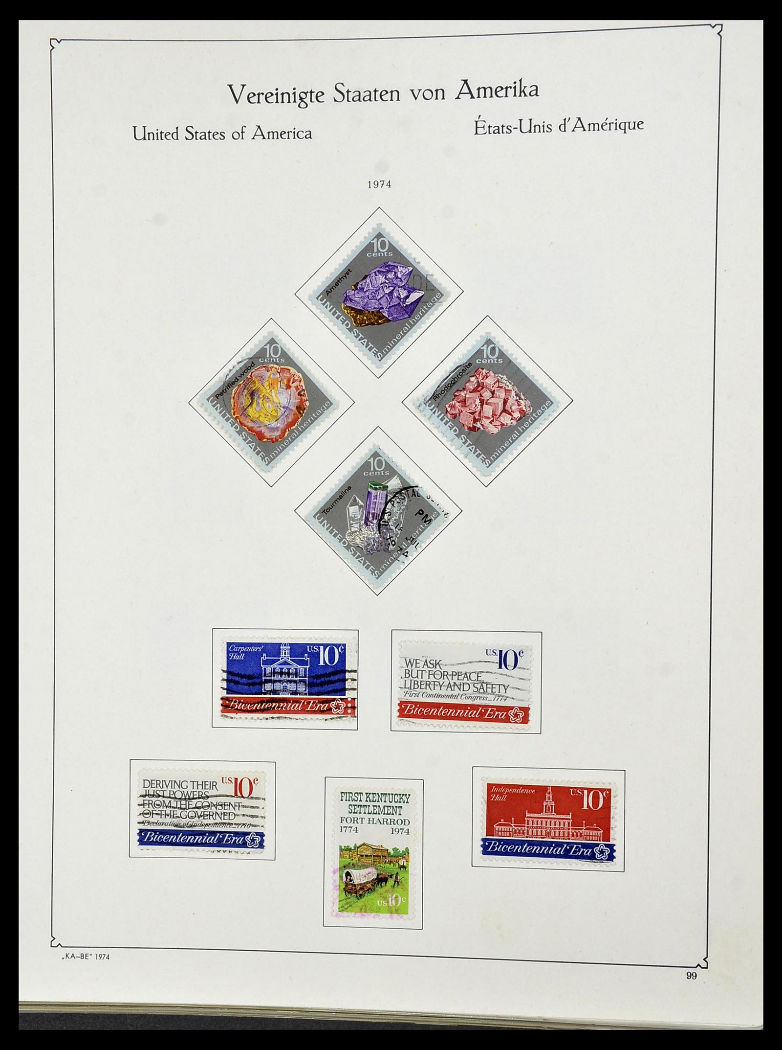 34509 101 - Postzegelverzameling 34509 USA 1861-1979.
