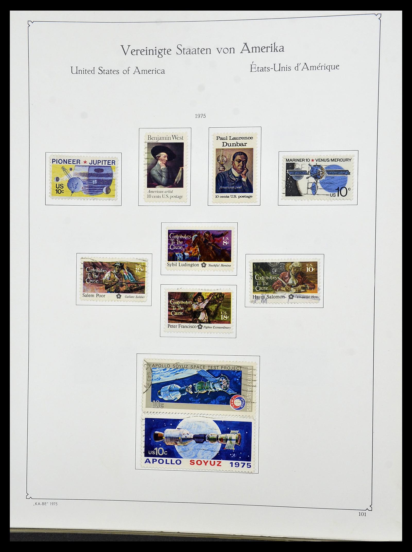 34509 103 - Postzegelverzameling 34509 USA 1861-1979.