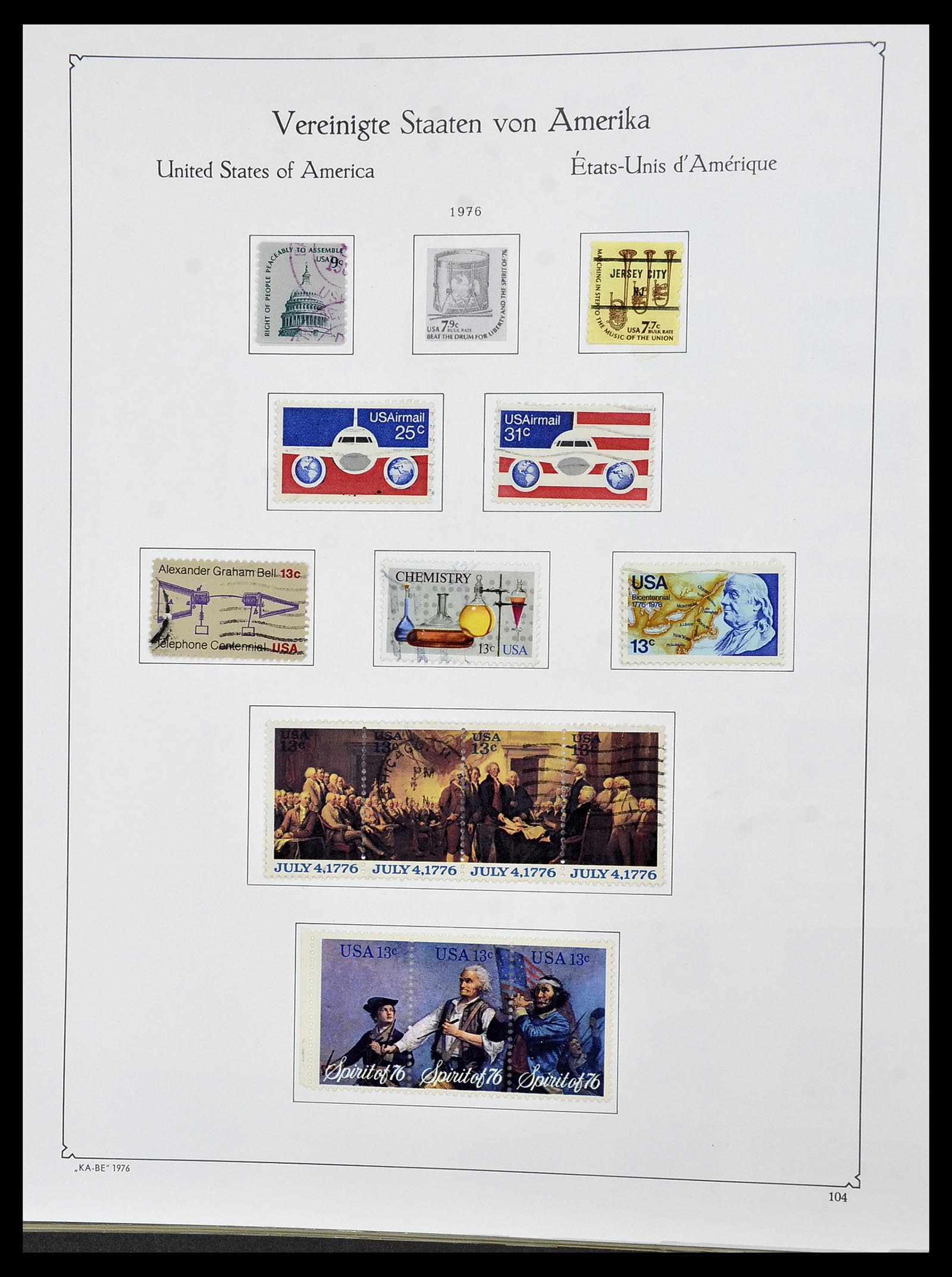 34509 106 - Postzegelverzameling 34509 USA 1861-1979.