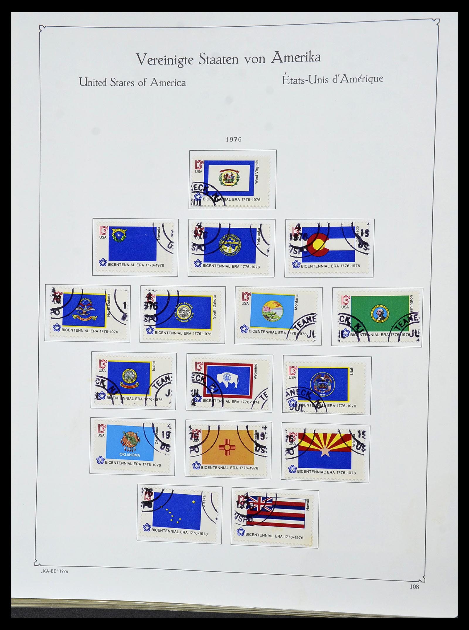 34509 110 - Postzegelverzameling 34509 USA 1861-1979.