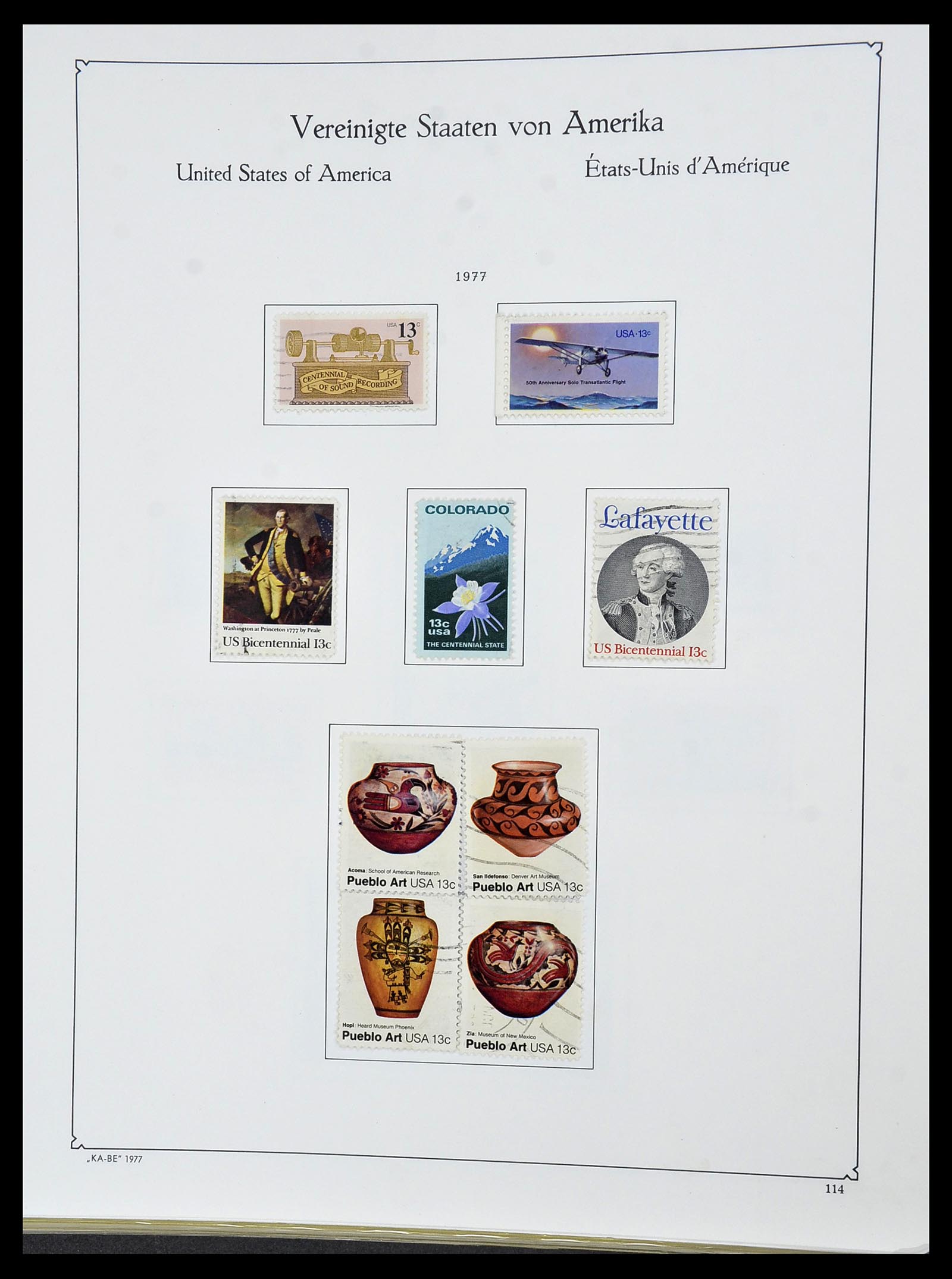 34509 115 - Postzegelverzameling 34509 USA 1861-1979.