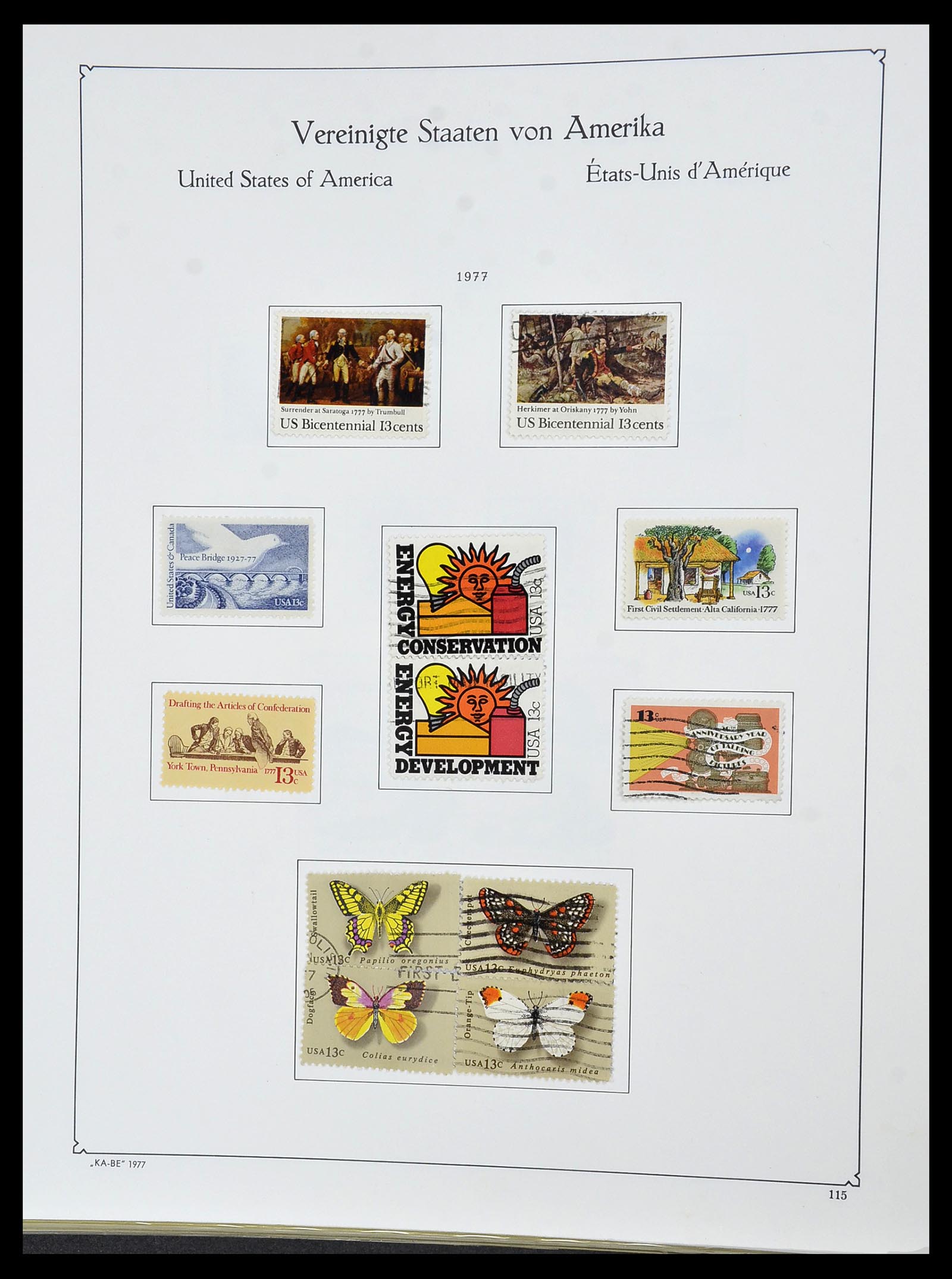 34509 116 - Postzegelverzameling 34509 USA 1861-1979.