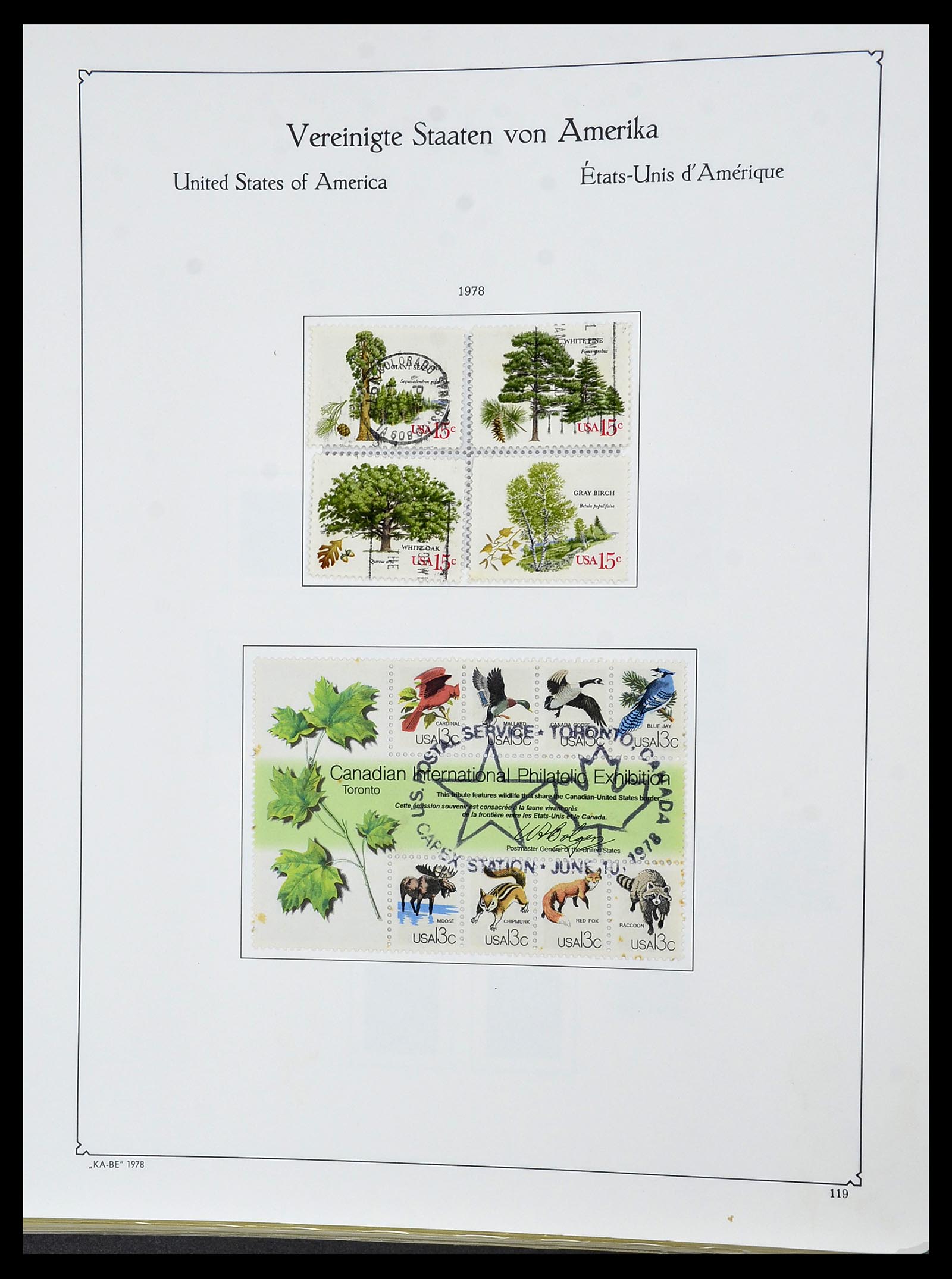 34509 120 - Postzegelverzameling 34509 USA 1861-1979.