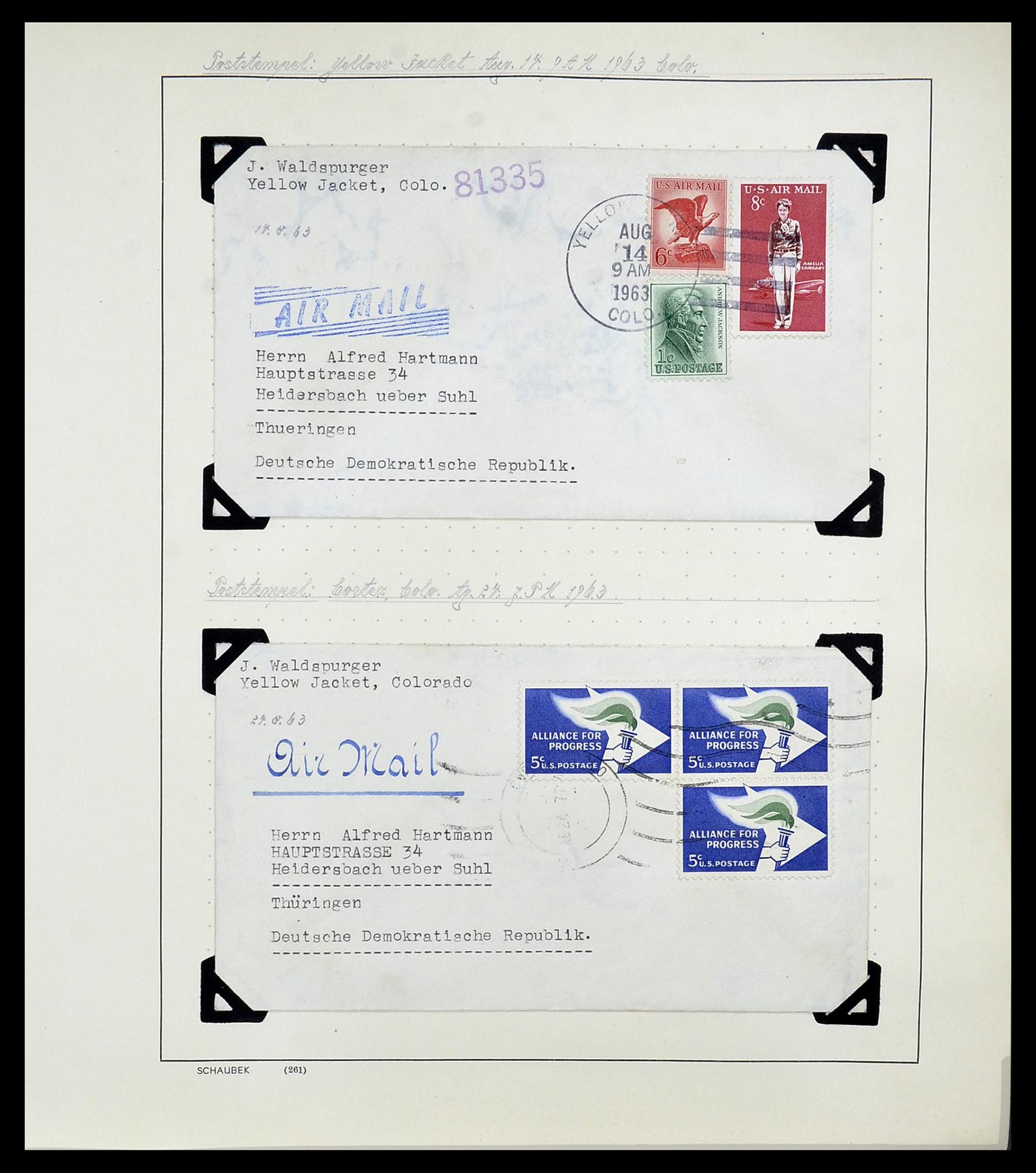 34509 141 - Postzegelverzameling 34509 USA 1861-1979.