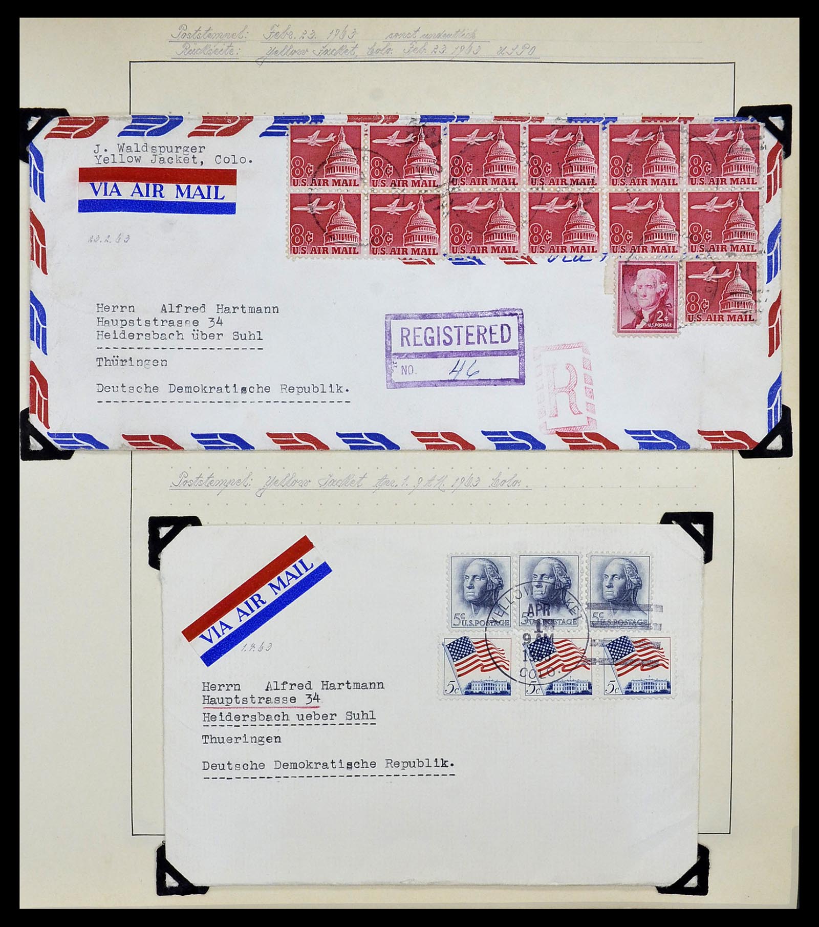 34509 144 - Postzegelverzameling 34509 USA 1861-1979.
