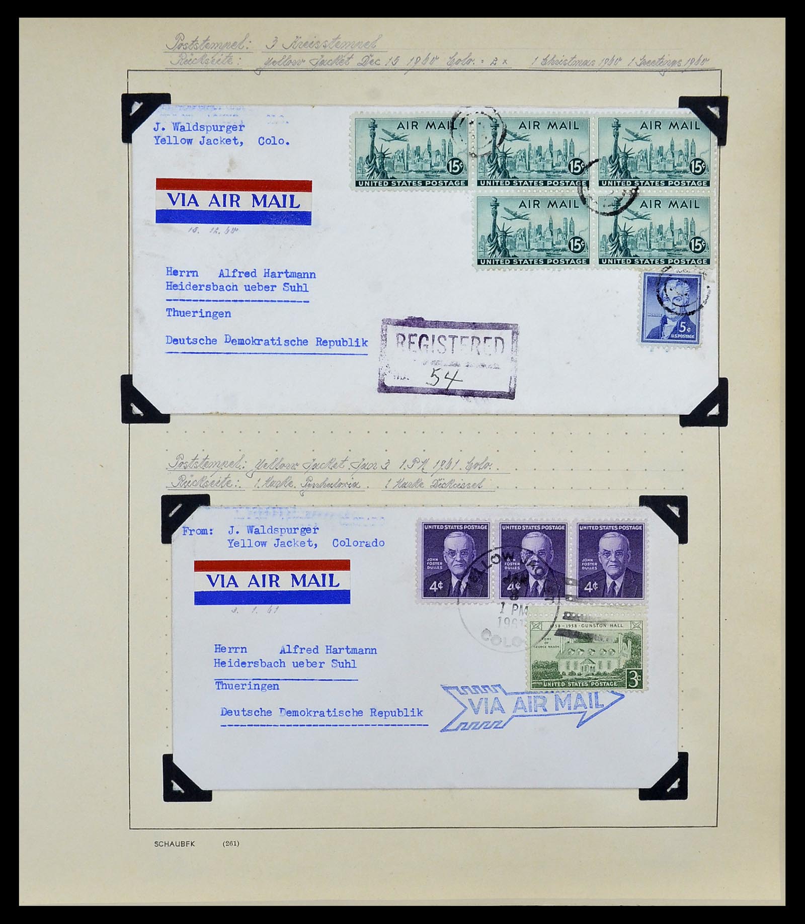34509 157 - Postzegelverzameling 34509 USA 1861-1979.