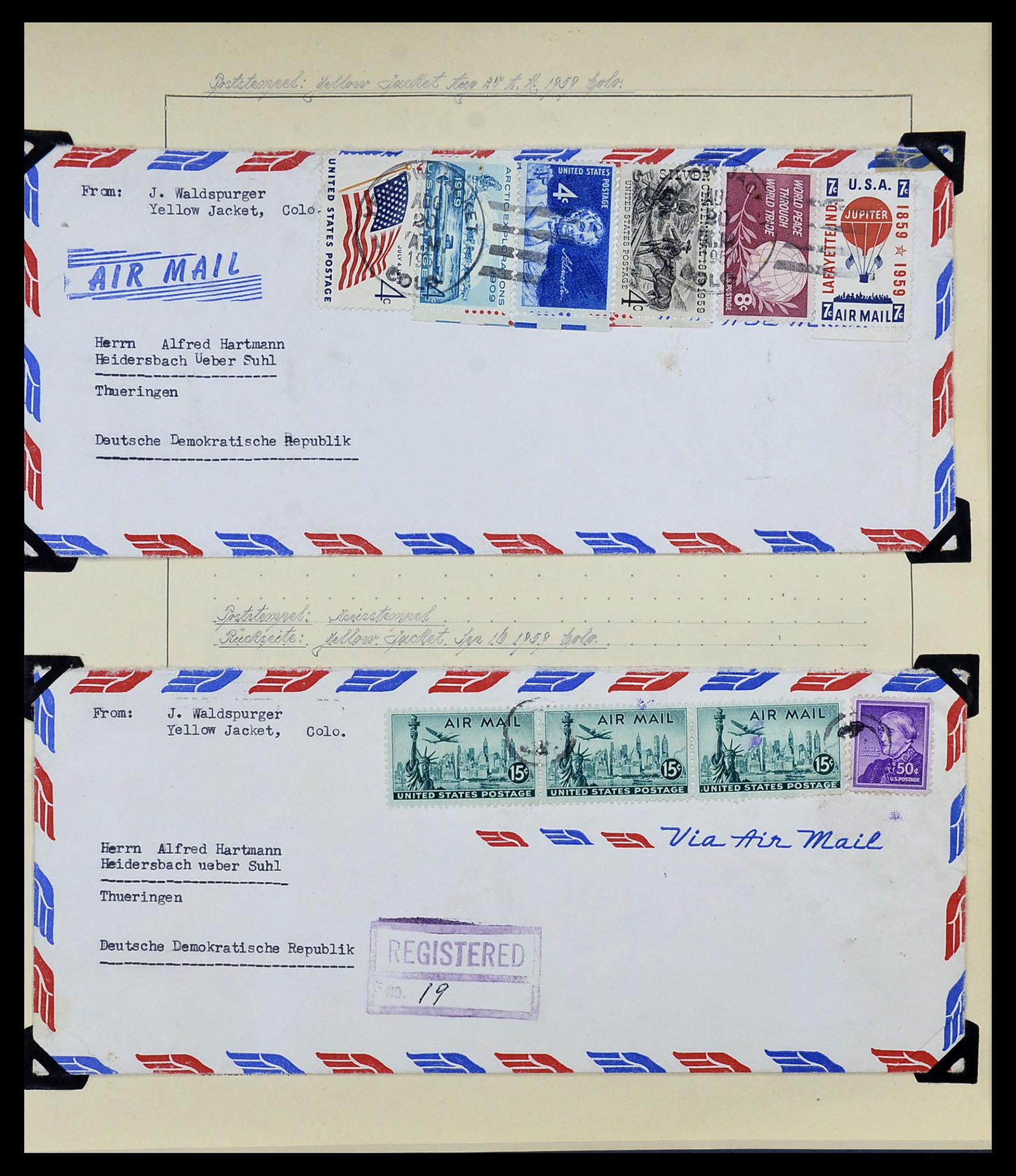 34509 166 - Postzegelverzameling 34509 USA 1861-1979.