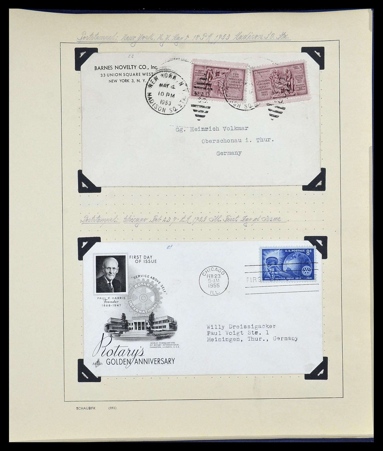 34509 188 - Postzegelverzameling 34509 USA 1861-1979.