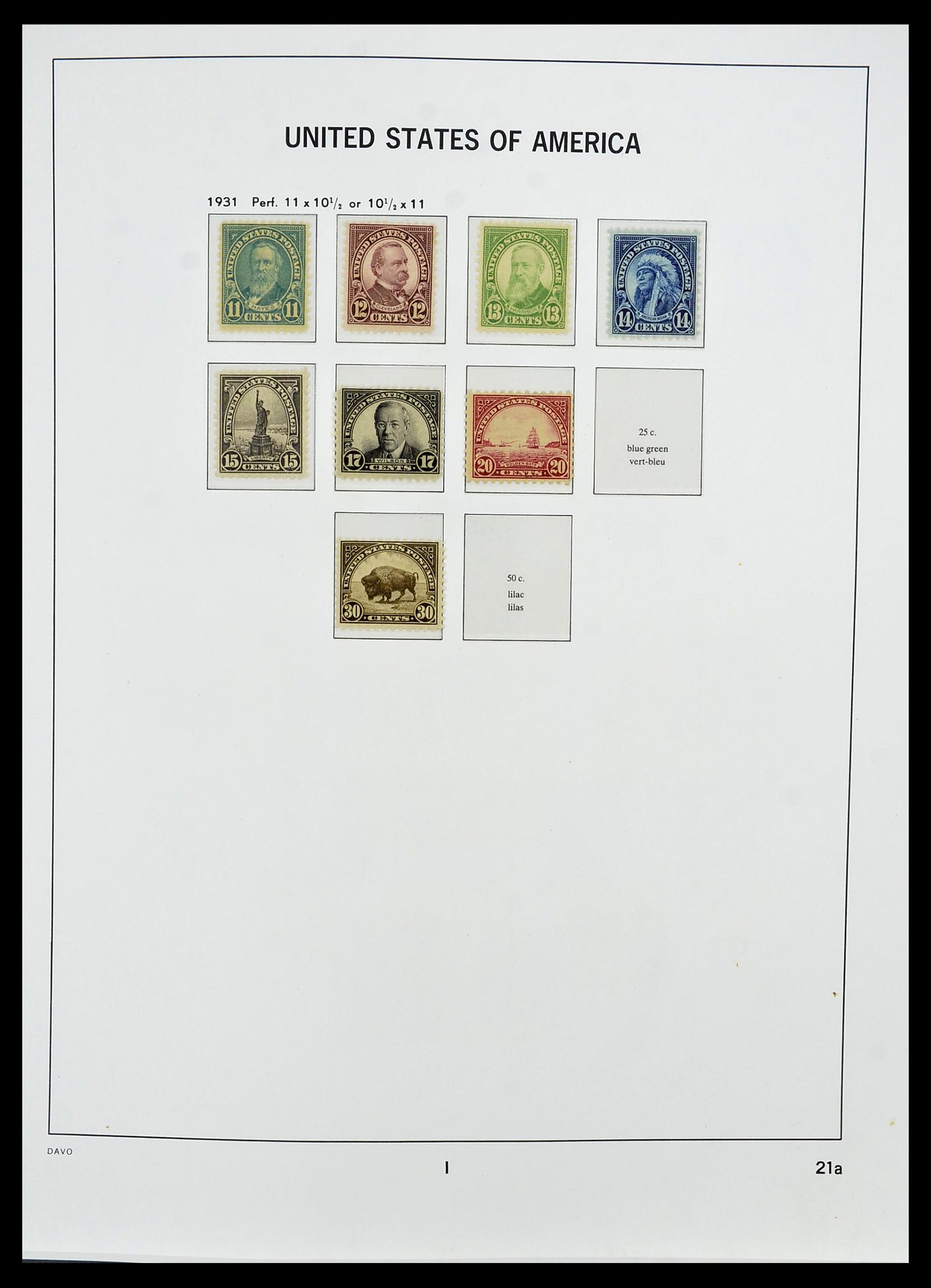 34510 002 - Postzegelverzameling 34510 USA 1927-1994.