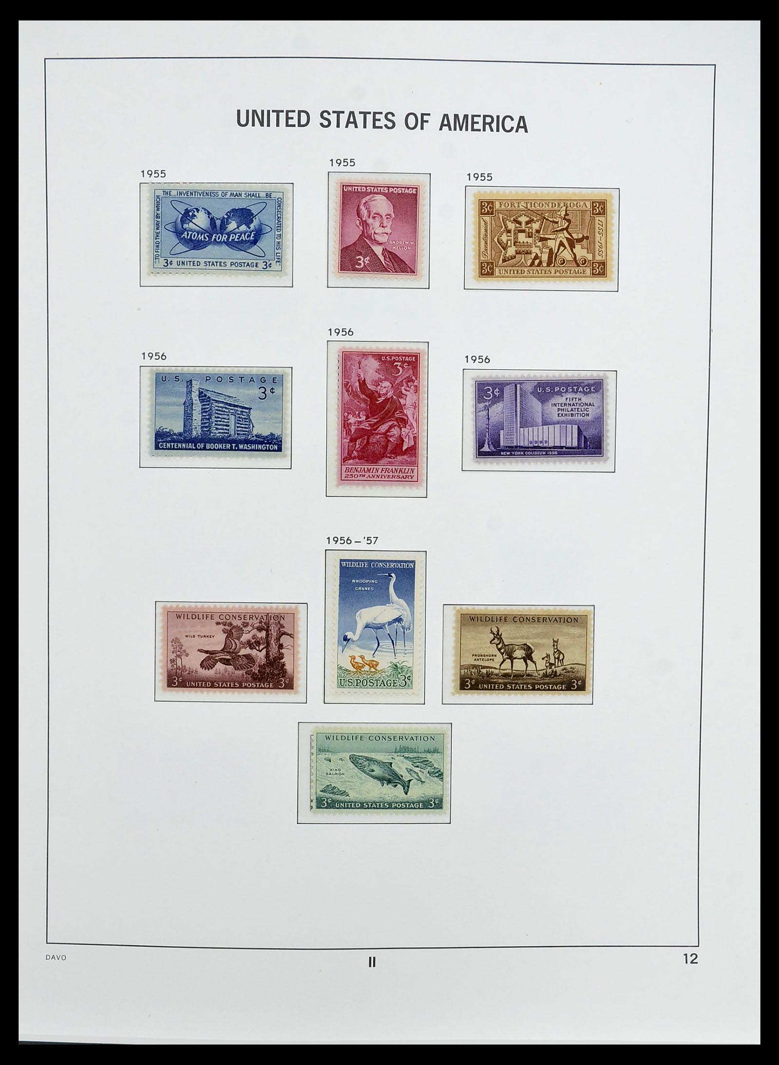 34510 025 - Postzegelverzameling 34510 USA 1927-1994.