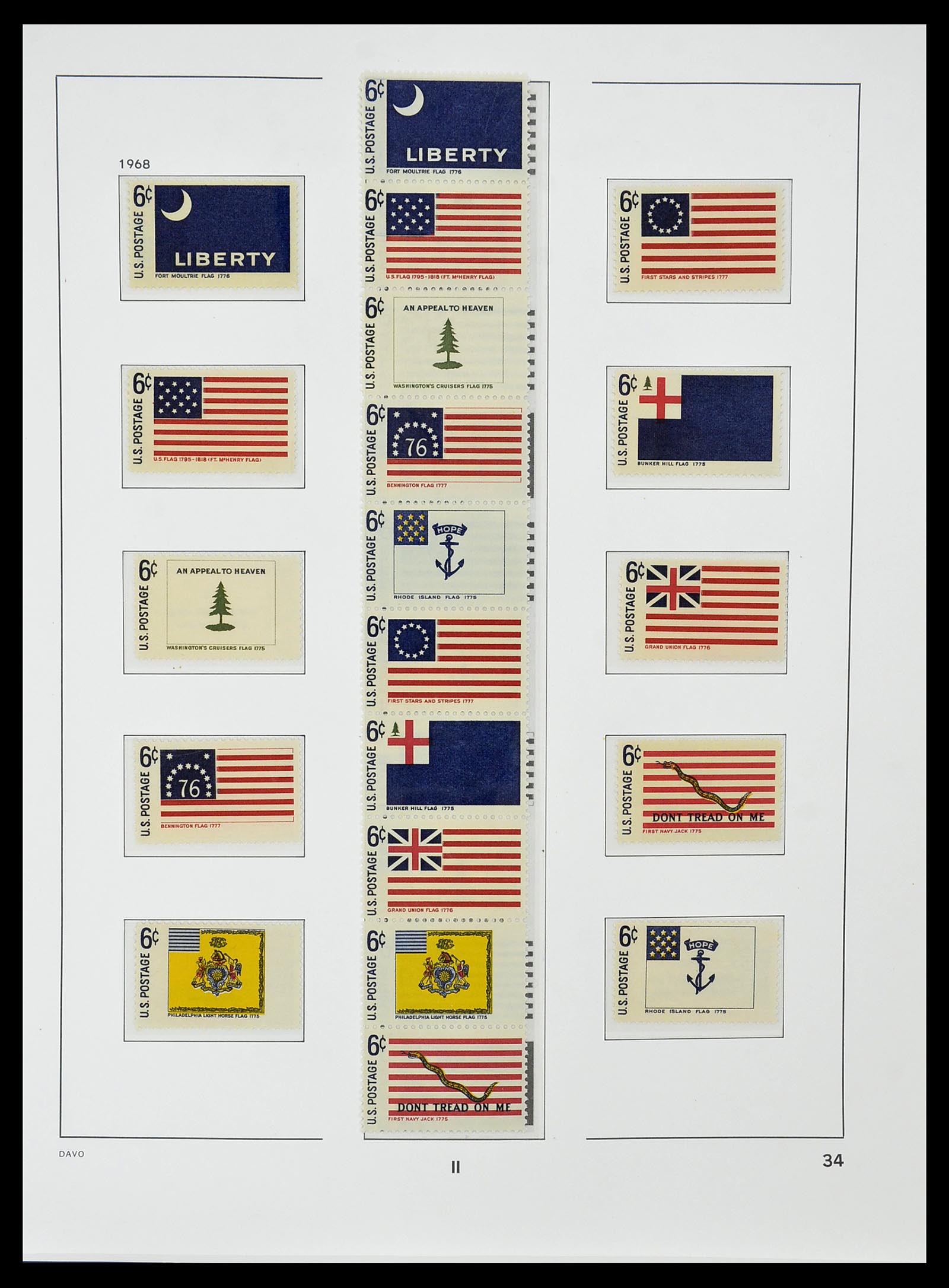 34510 048 - Postzegelverzameling 34510 USA 1927-1994.