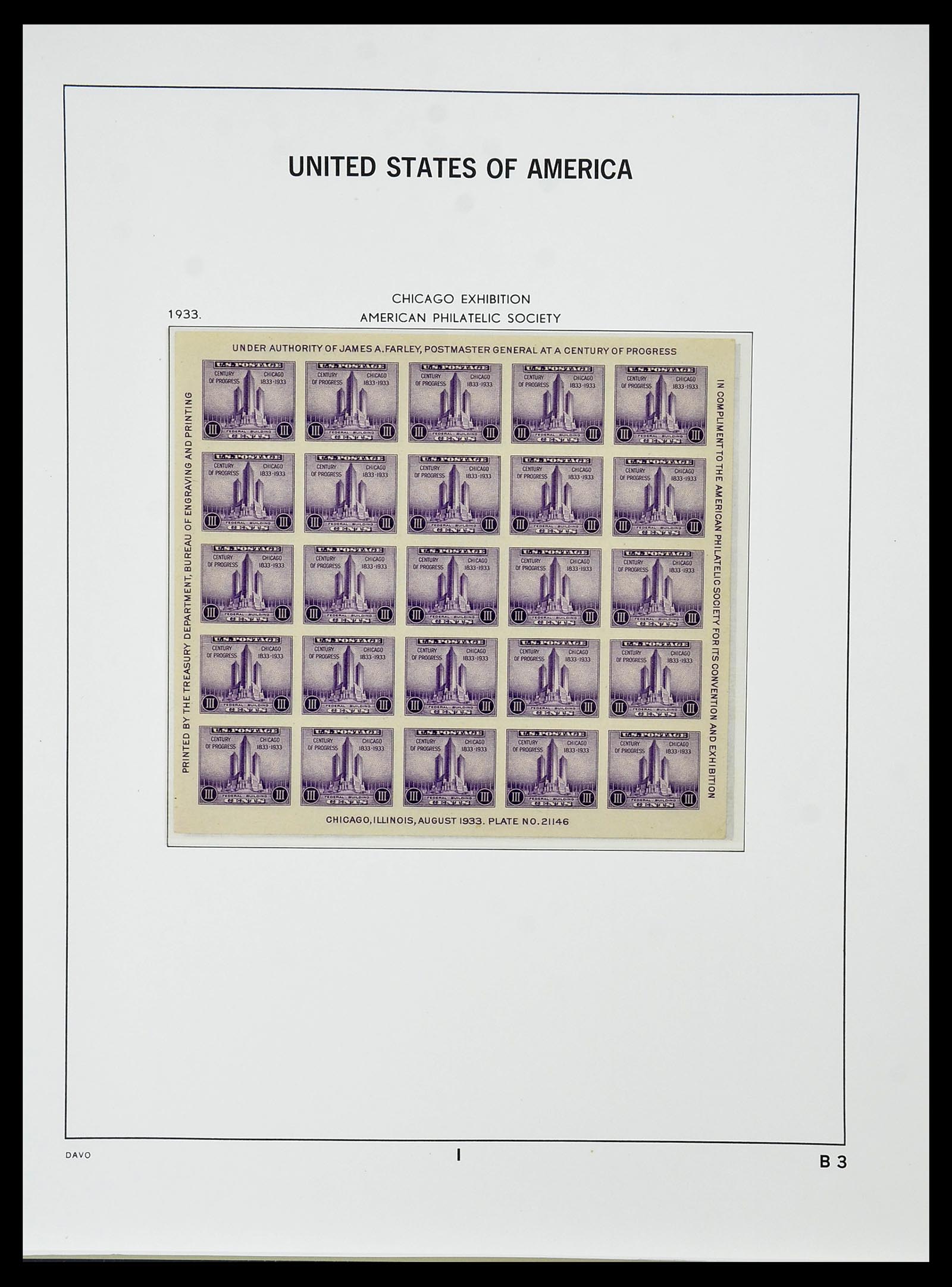 34510 065 - Postzegelverzameling 34510 USA 1927-1994.