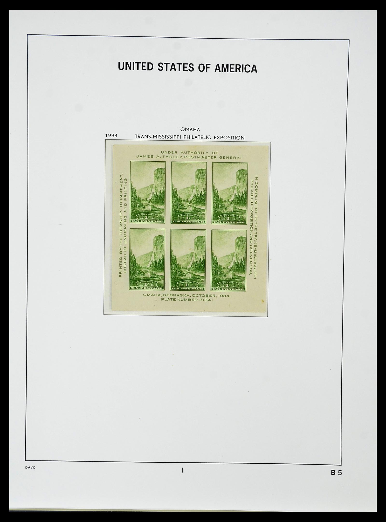 34510 067 - Postzegelverzameling 34510 USA 1927-1994.