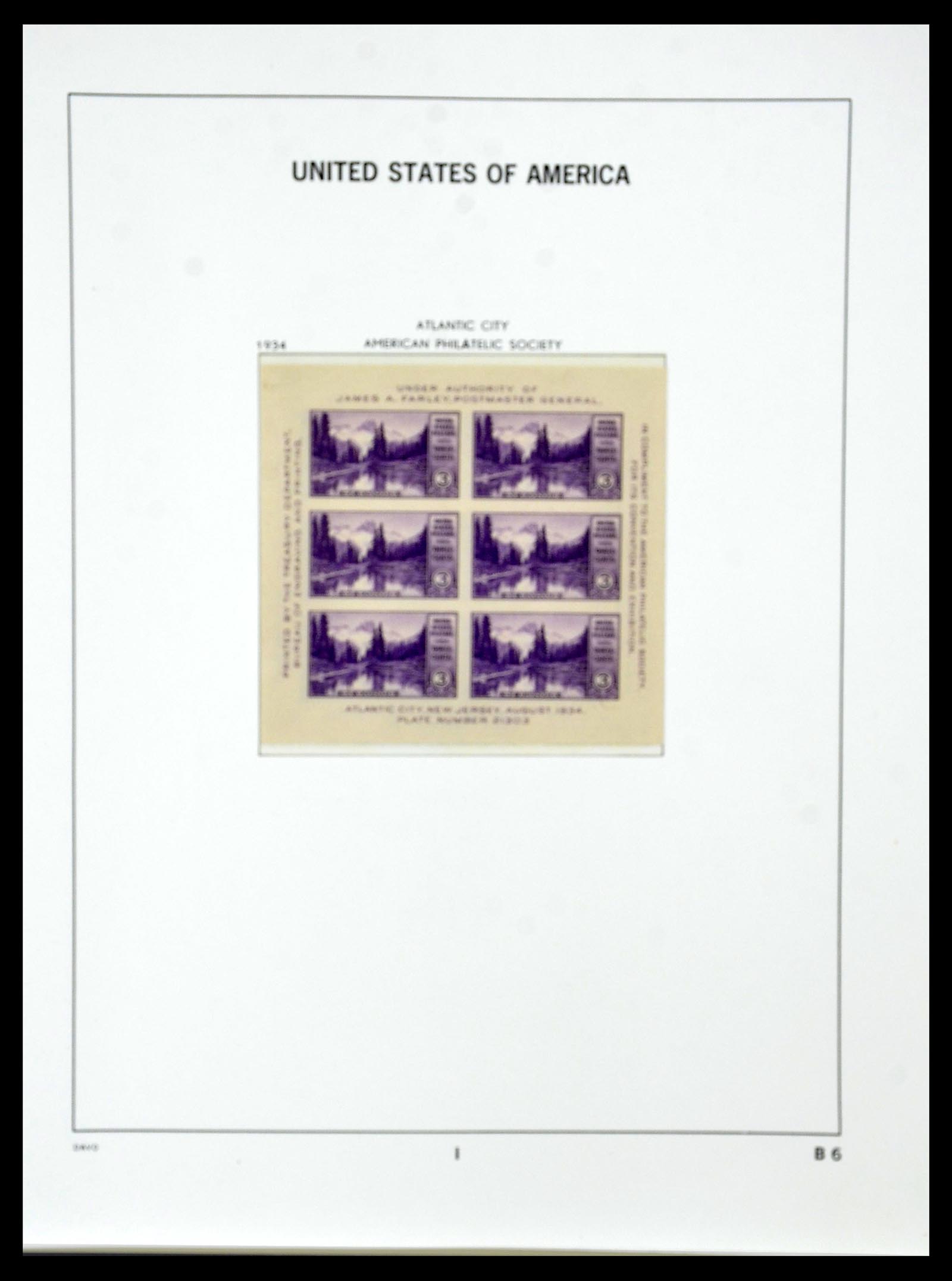 34510 068 - Postzegelverzameling 34510 USA 1927-1994.