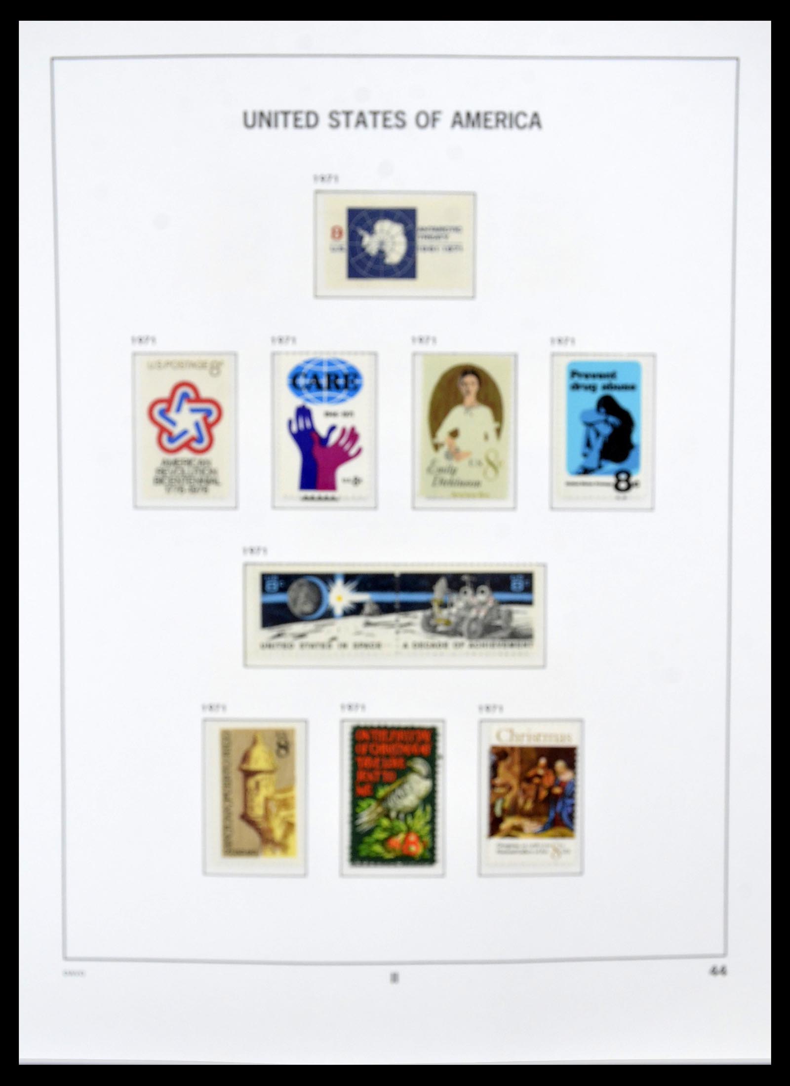 34510 078 - Postzegelverzameling 34510 USA 1927-1994.