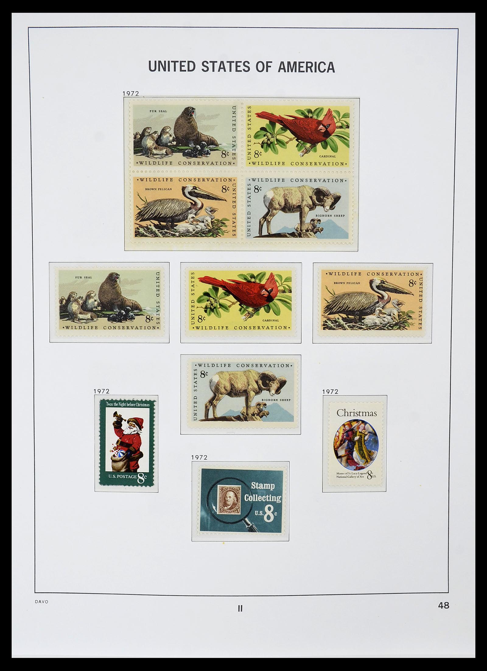 34510 082 - Postzegelverzameling 34510 USA 1927-1994.