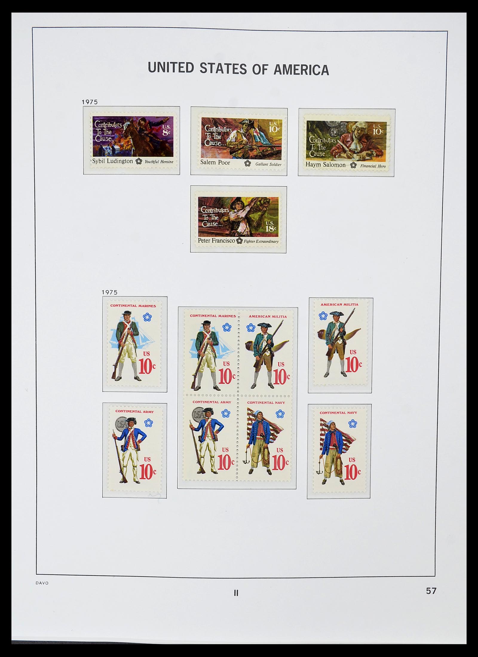 34510 091 - Postzegelverzameling 34510 USA 1927-1994.