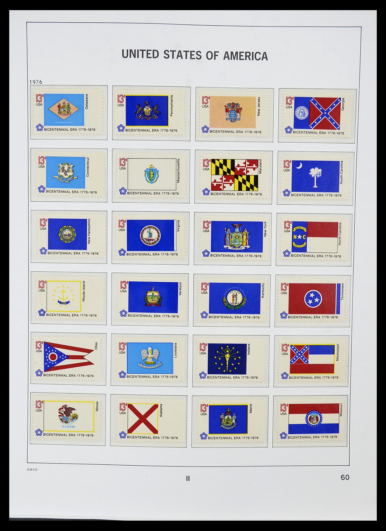 34510 094 - Postzegelverzameling 34510 USA 1927-1994.