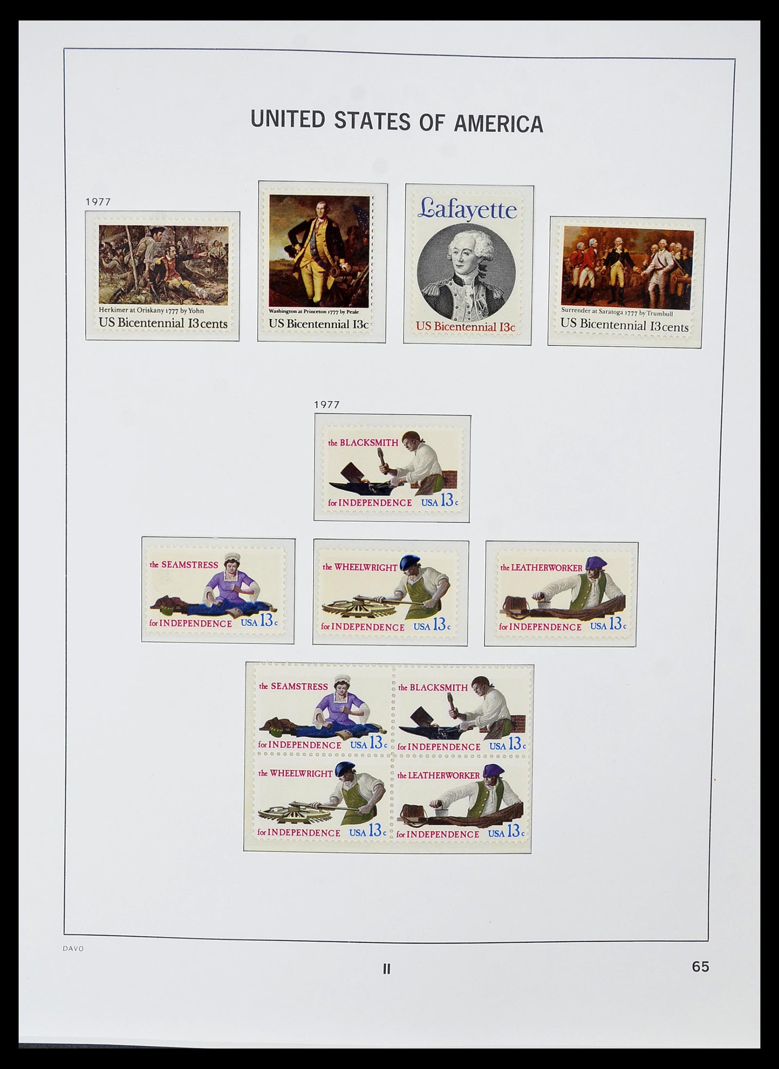 34510 099 - Postzegelverzameling 34510 USA 1927-1994.
