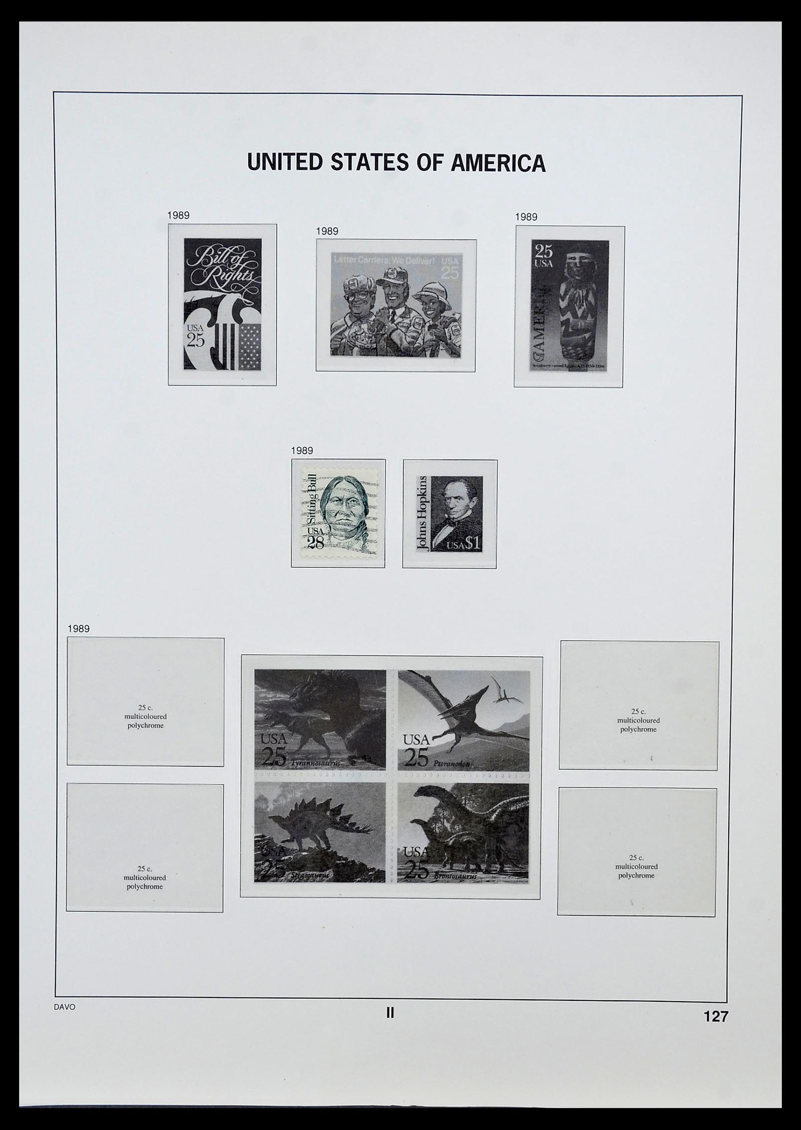 34510 510 - Postzegelverzameling 34510 USA 1927-1994.