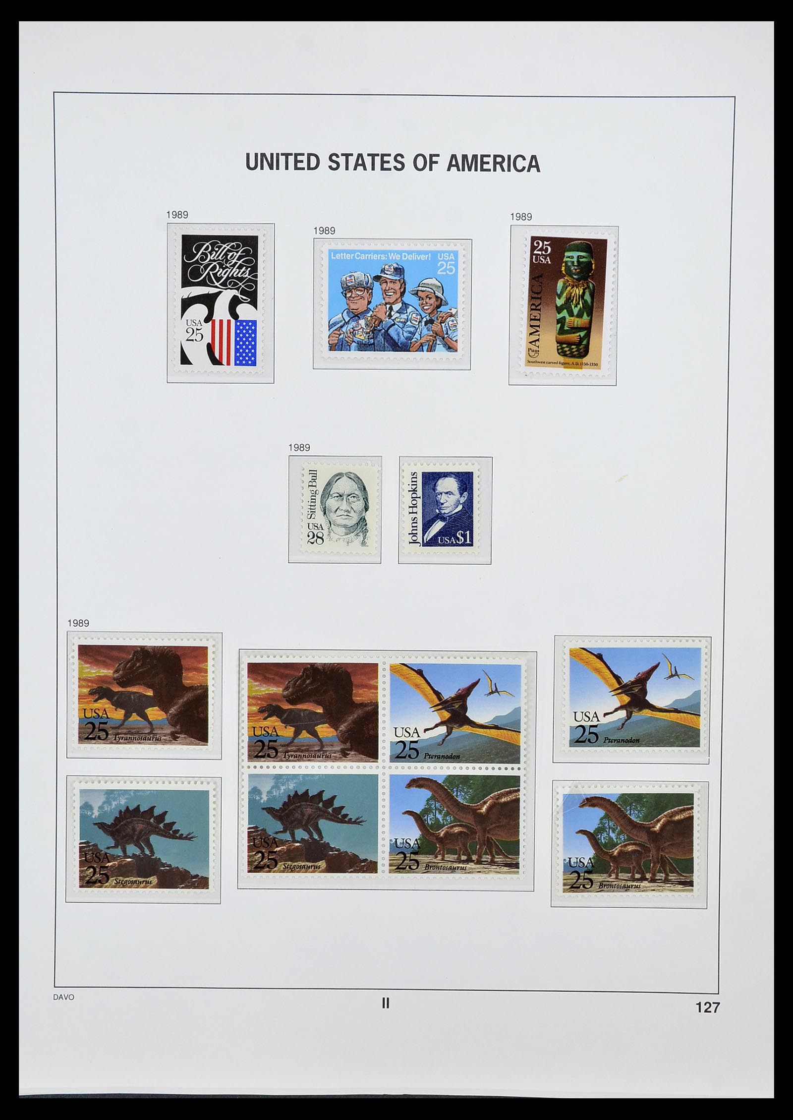 34510 511 - Postzegelverzameling 34510 USA 1927-1994.