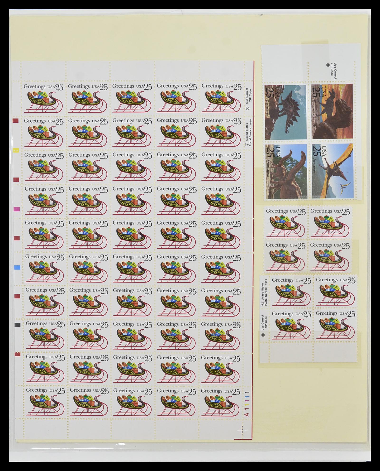 34510 512 - Postzegelverzameling 34510 USA 1927-1994.