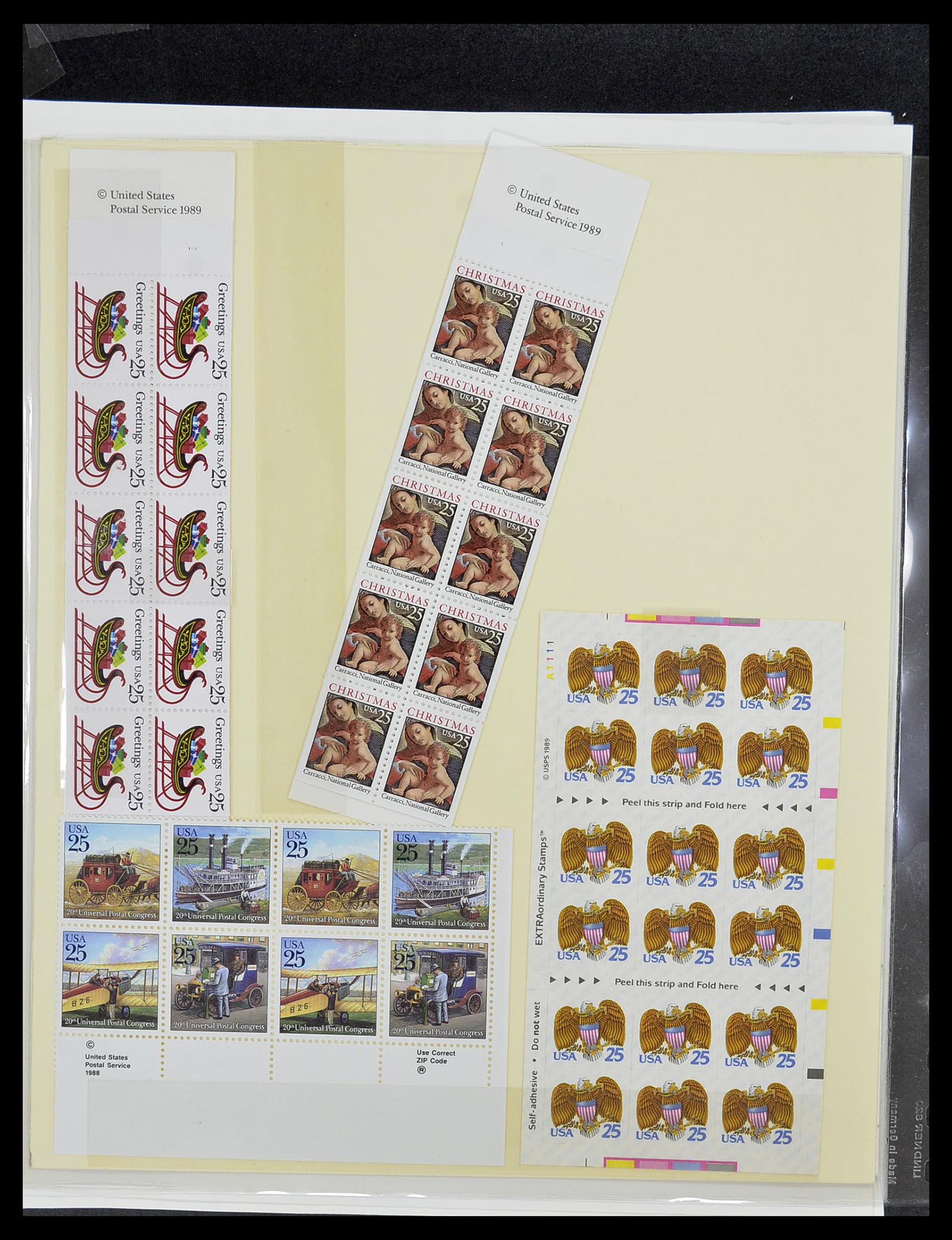 34510 513 - Postzegelverzameling 34510 USA 1927-1994.