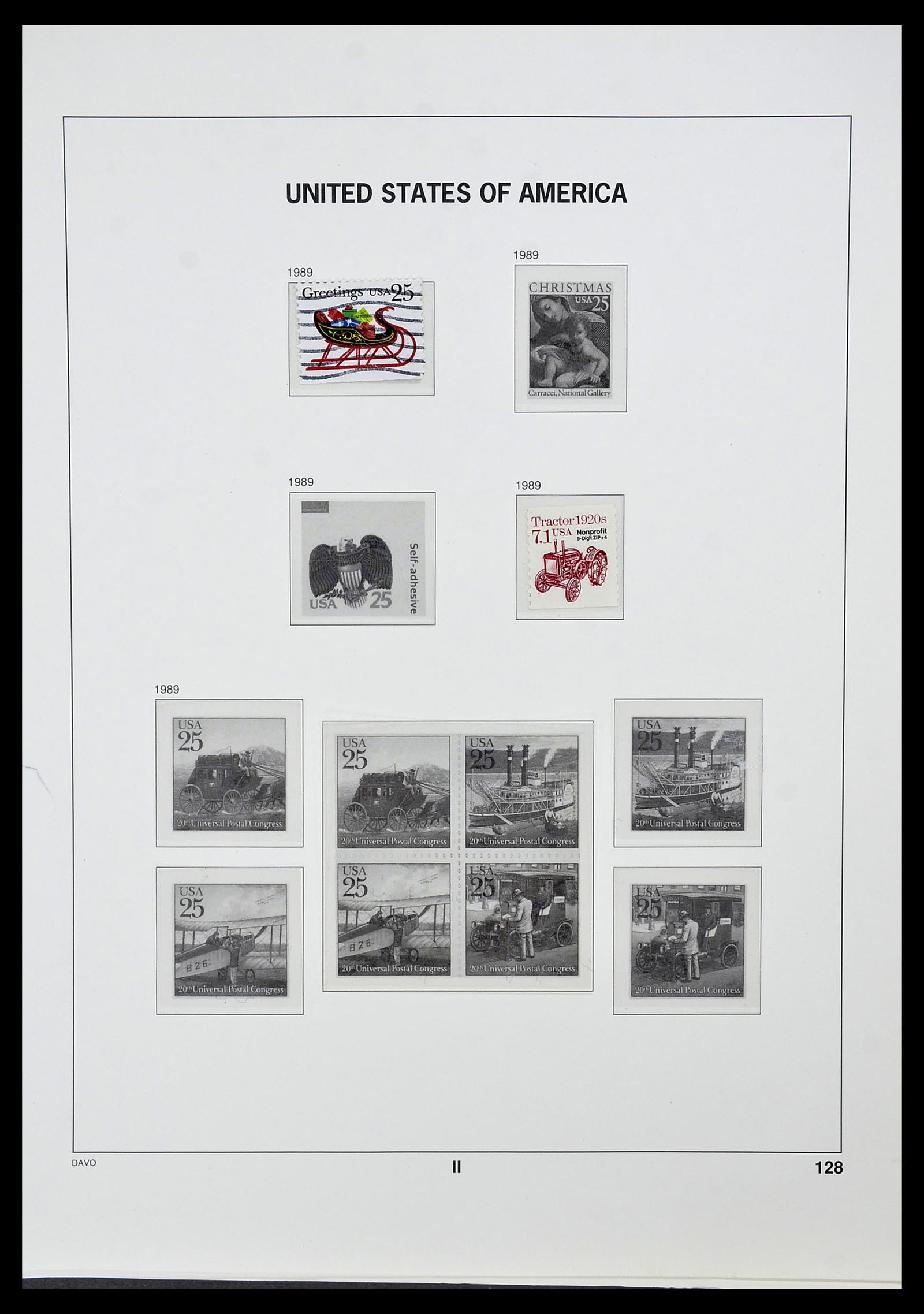 34510 514 - Postzegelverzameling 34510 USA 1927-1994.