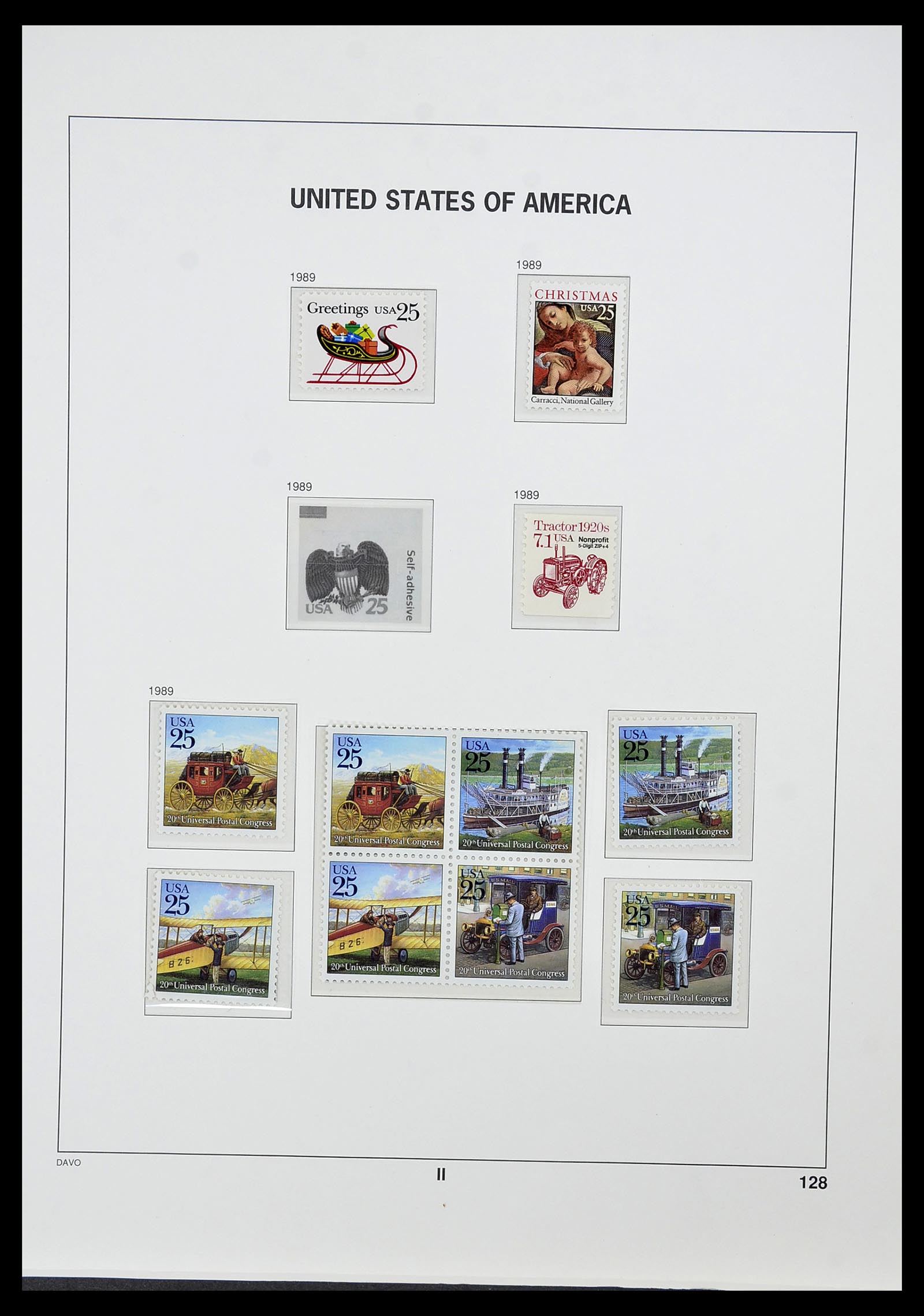 34510 515 - Postzegelverzameling 34510 USA 1927-1994.