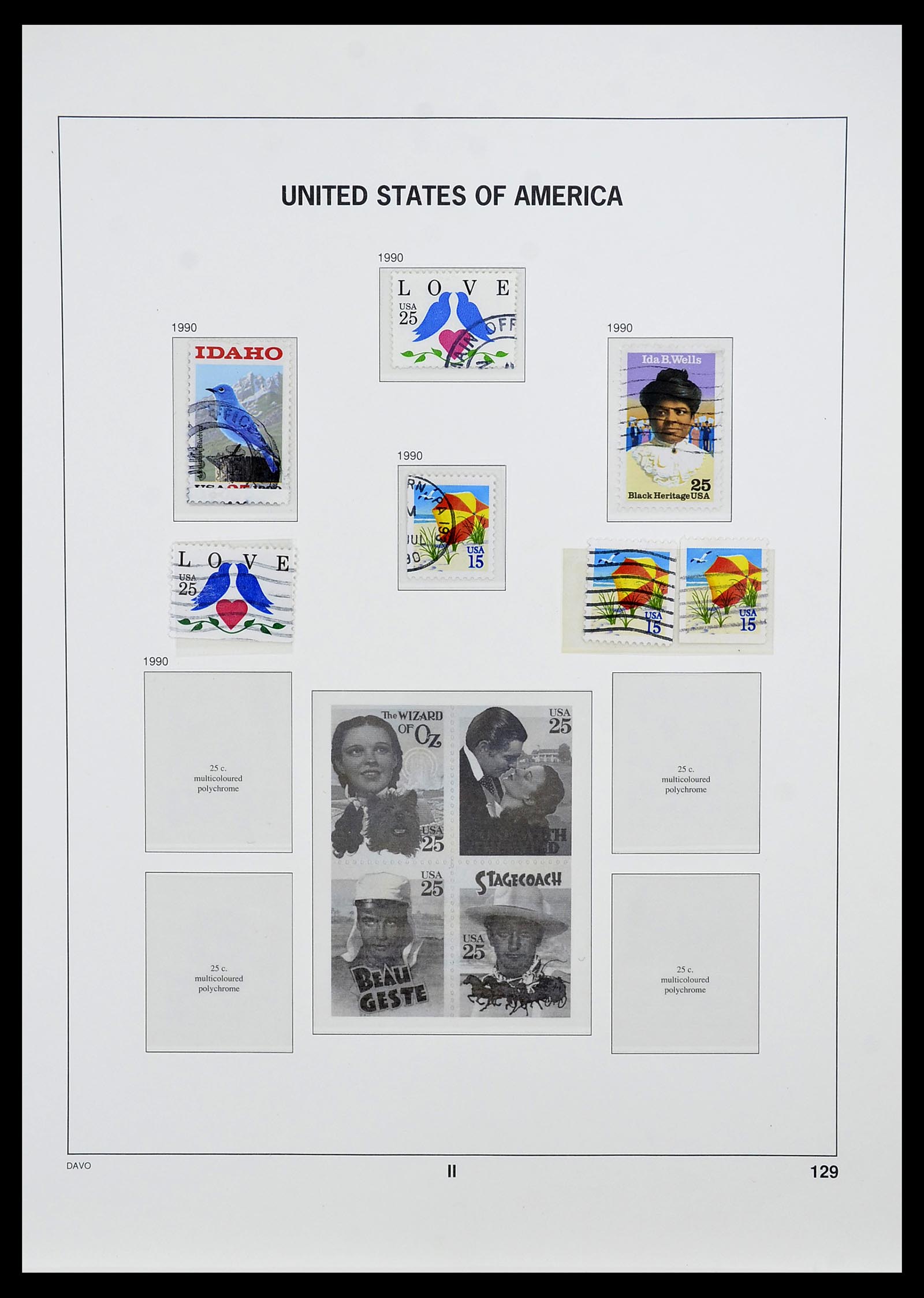 34510 516 - Postzegelverzameling 34510 USA 1927-1994.
