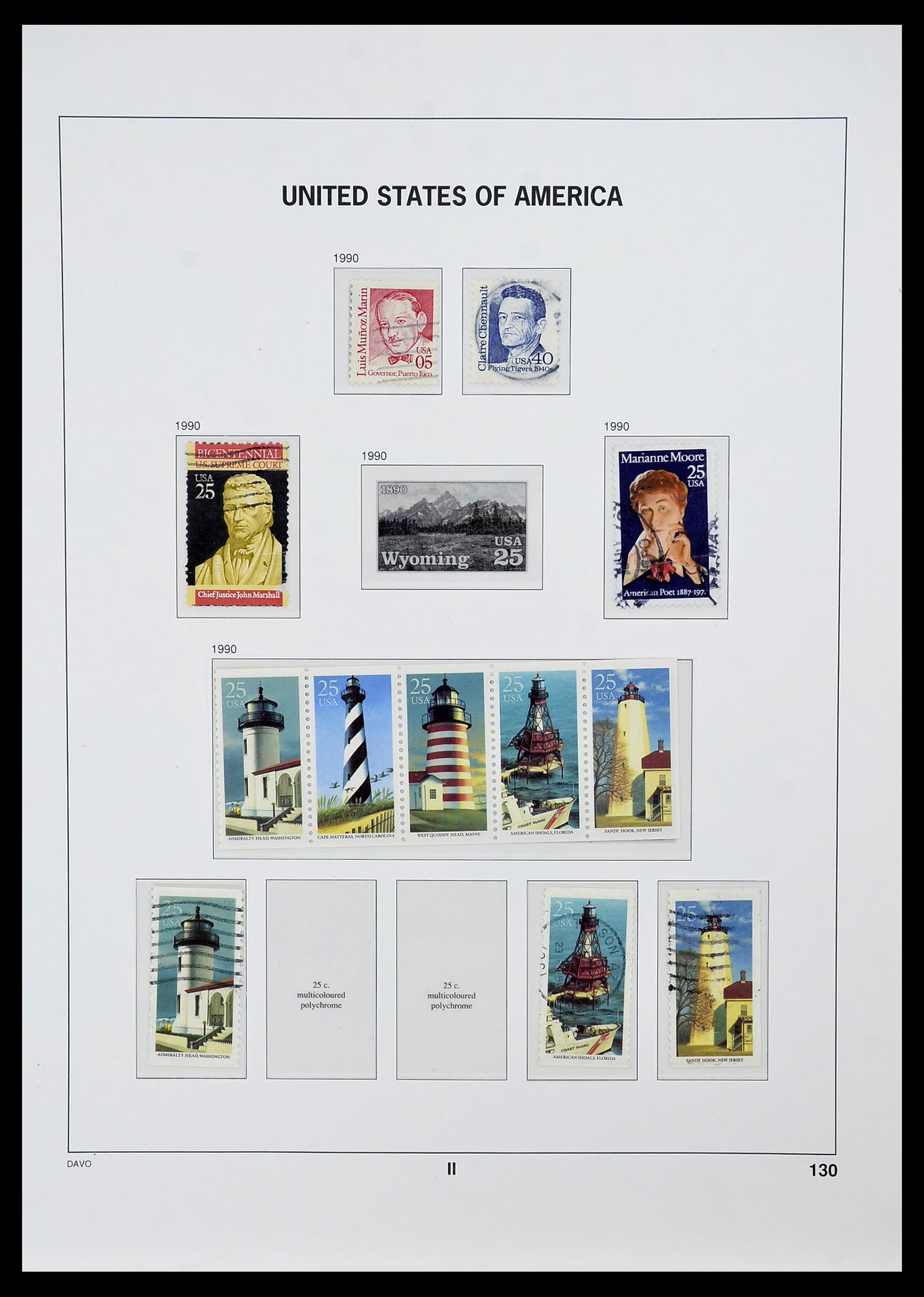34510 518 - Postzegelverzameling 34510 USA 1927-1994.