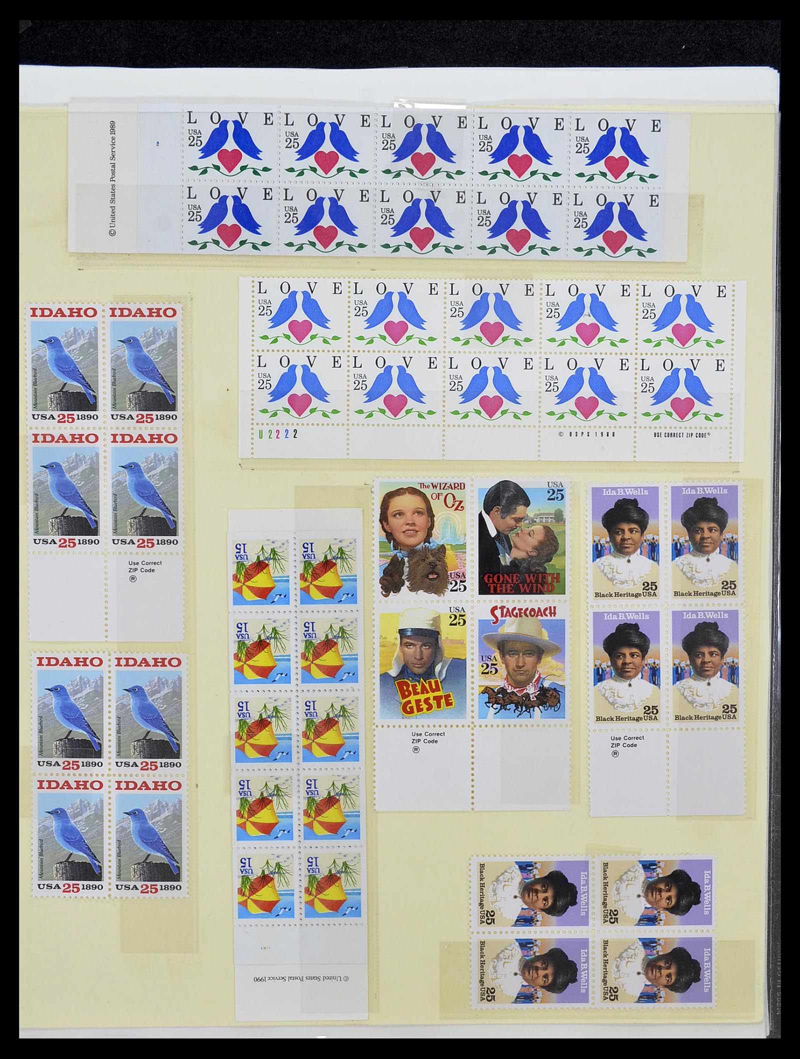 34510 520 - Postzegelverzameling 34510 USA 1927-1994.