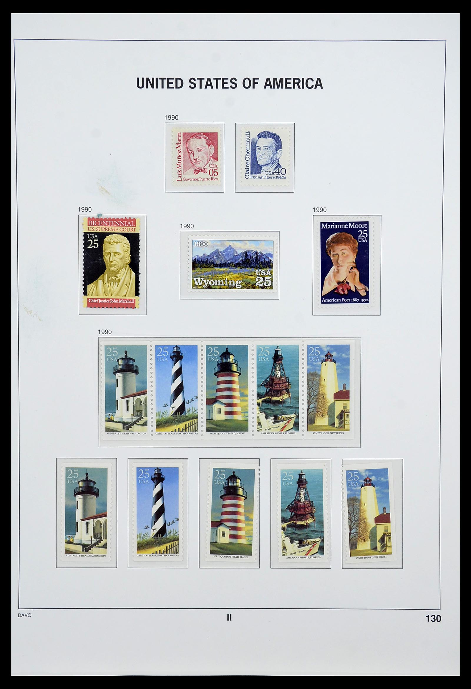 34510 521 - Postzegelverzameling 34510 USA 1927-1994.