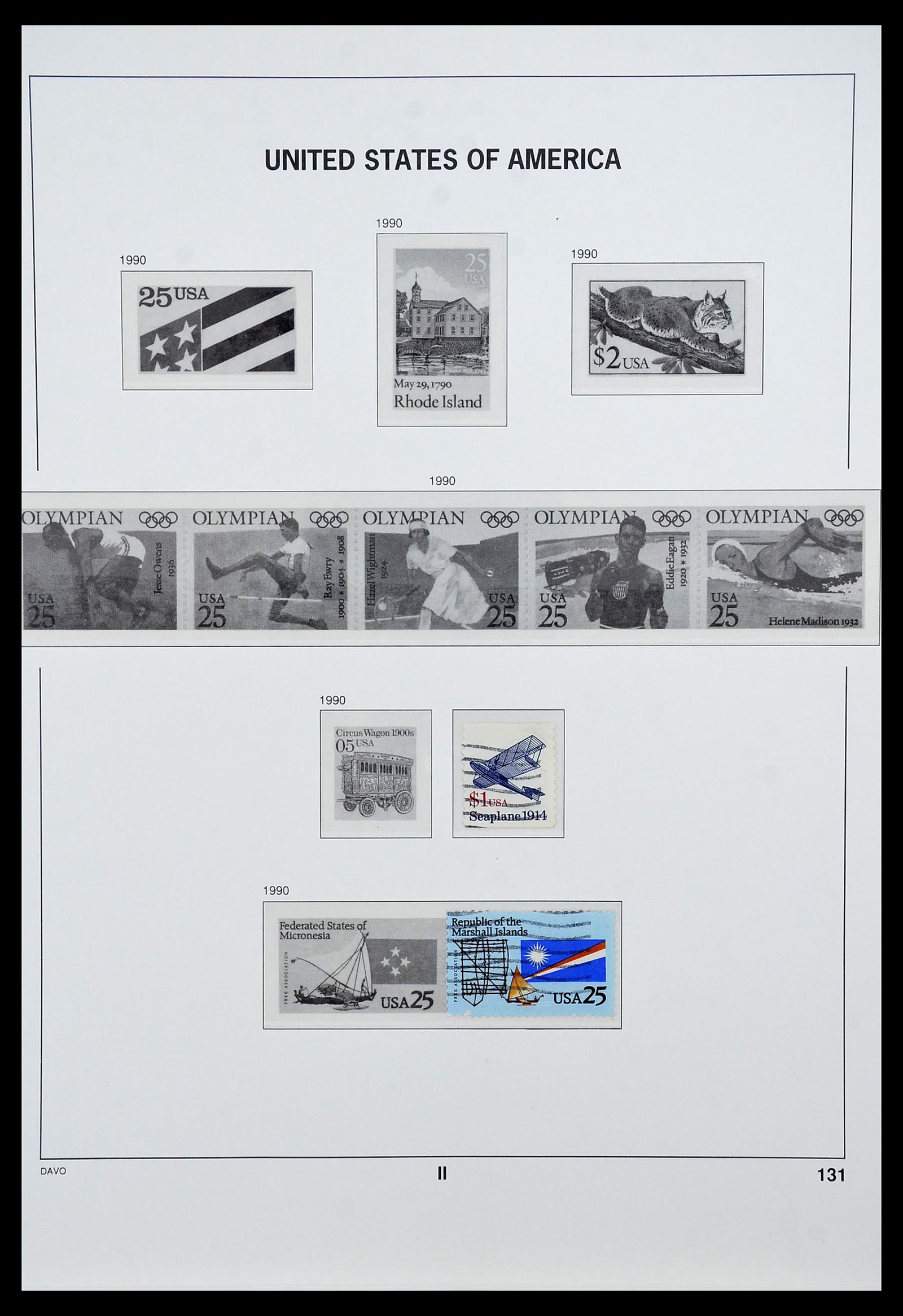 34510 522 - Postzegelverzameling 34510 USA 1927-1994.