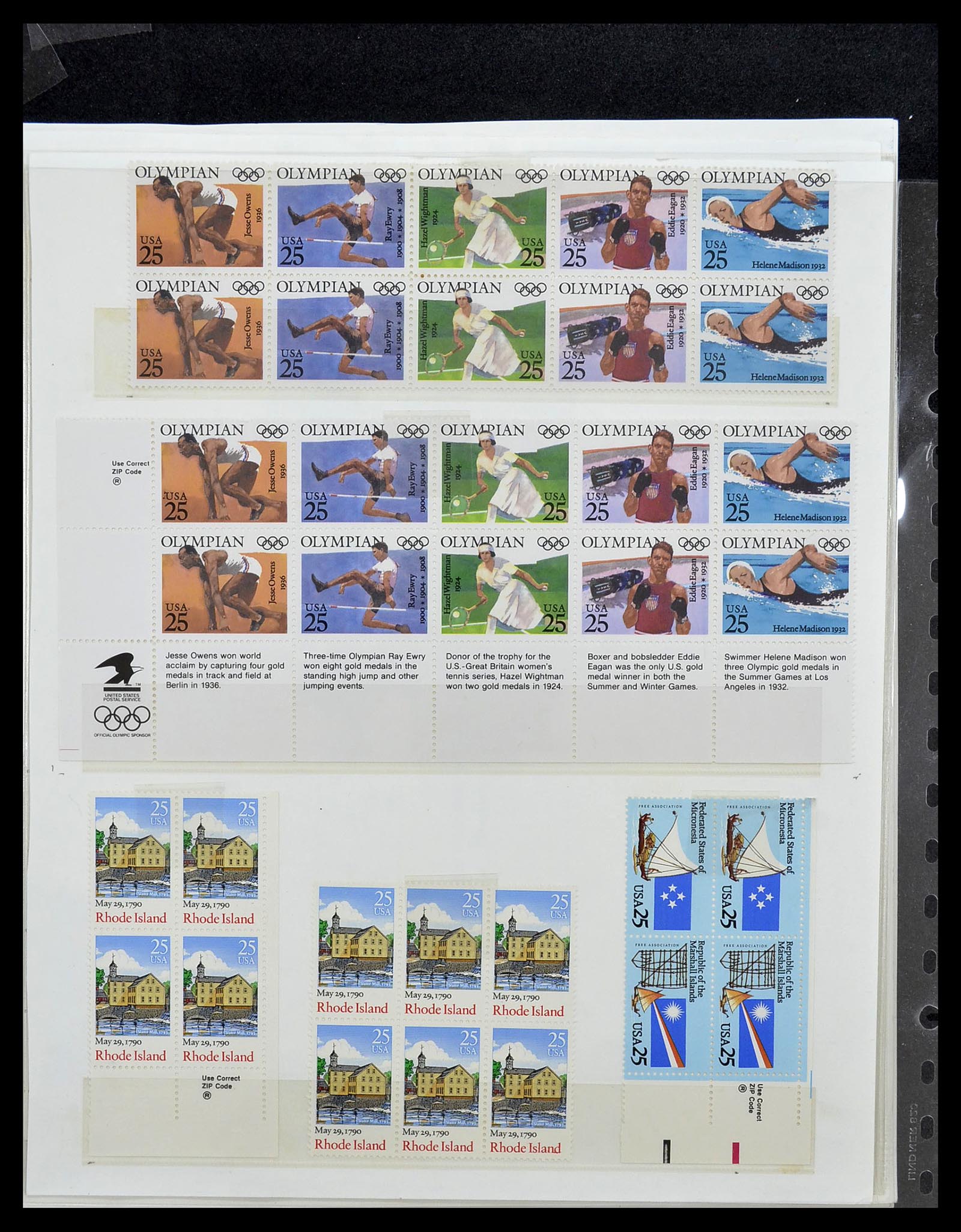 34510 526 - Postzegelverzameling 34510 USA 1927-1994.