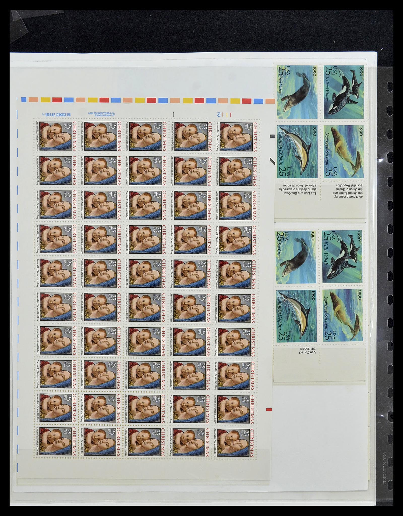 34510 528 - Postzegelverzameling 34510 USA 1927-1994.