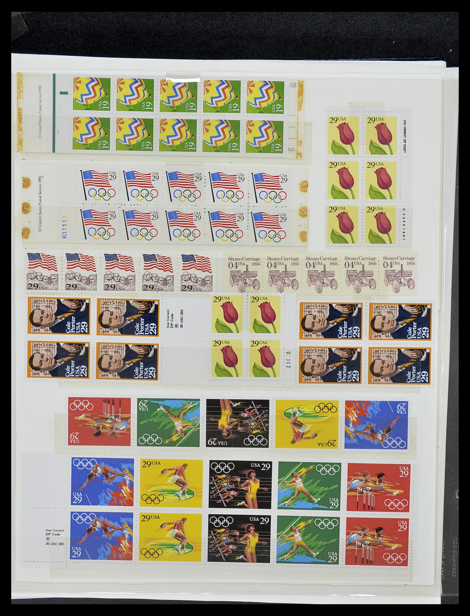 34510 534 - Postzegelverzameling 34510 USA 1927-1994.
