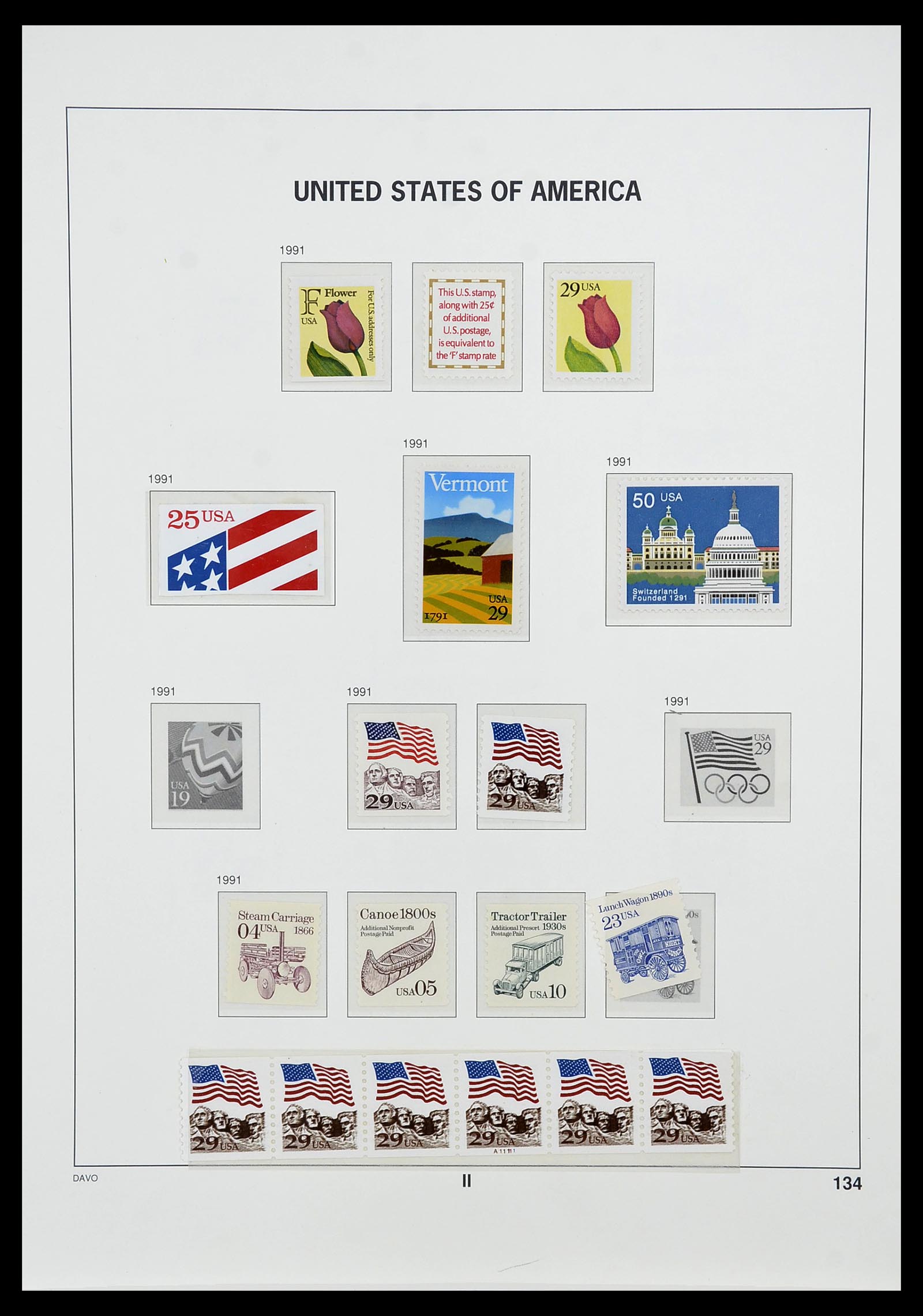 34510 535 - Postzegelverzameling 34510 USA 1927-1994.
