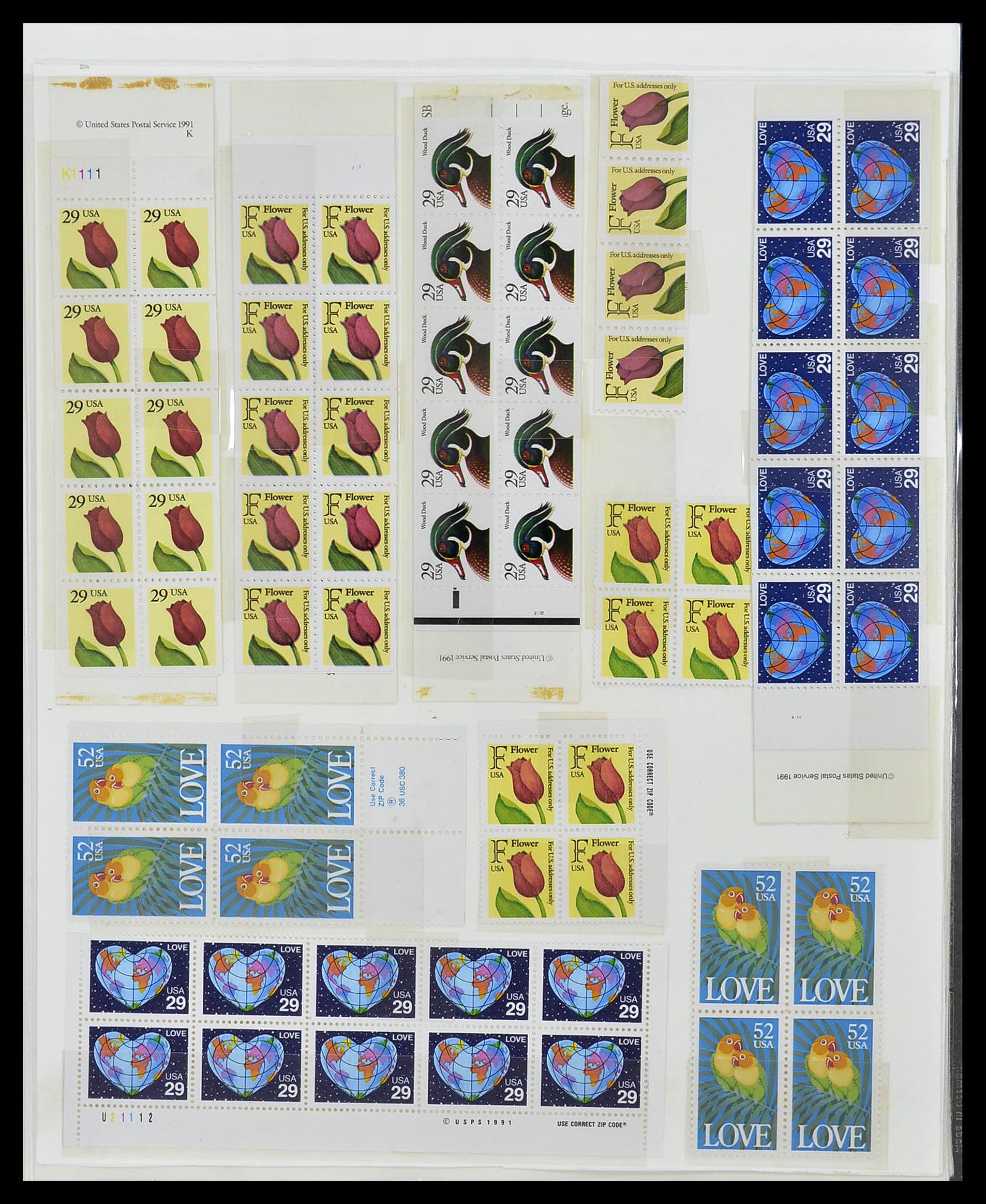 34510 538 - Postzegelverzameling 34510 USA 1927-1994.