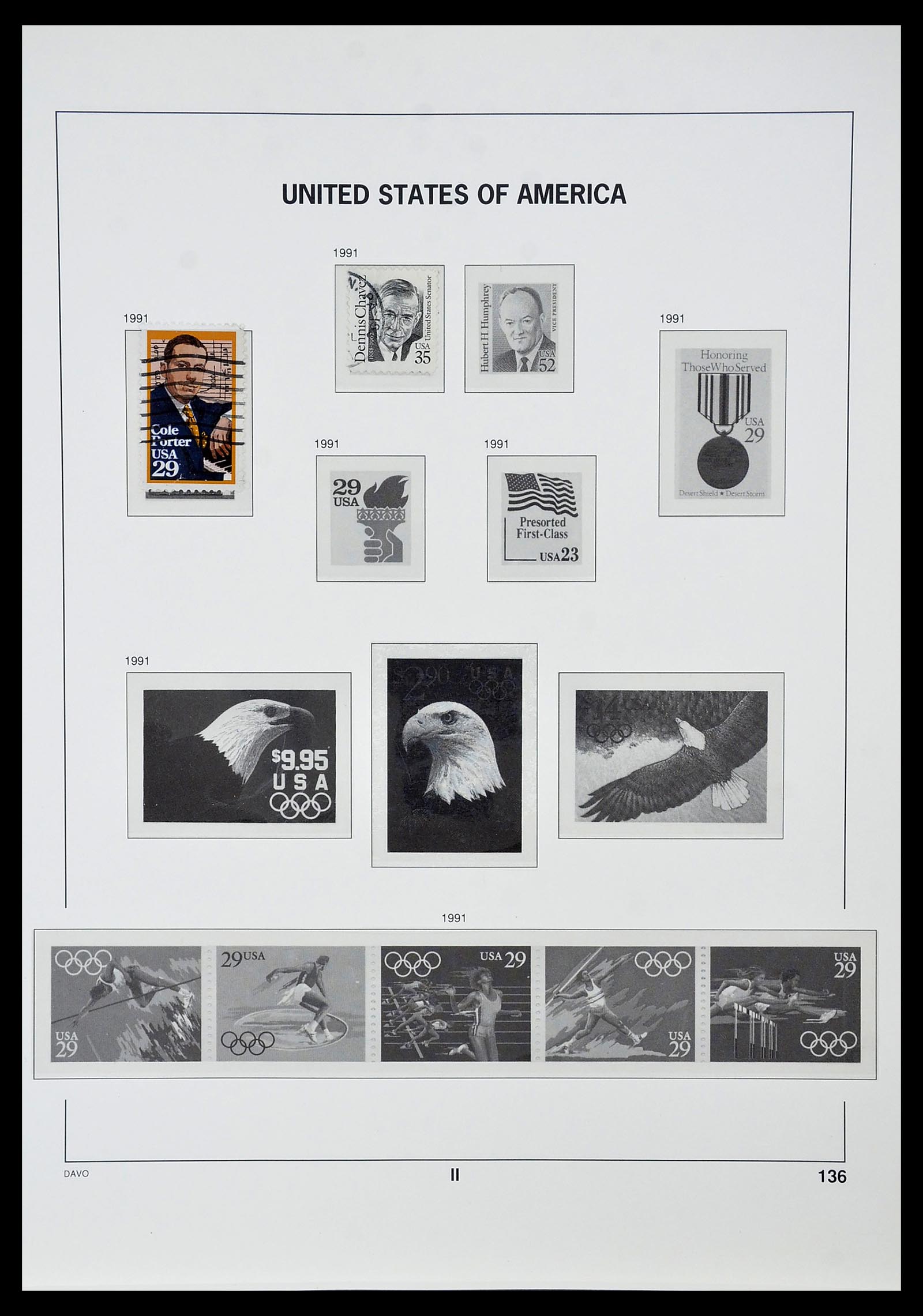 34510 540 - Postzegelverzameling 34510 USA 1927-1994.