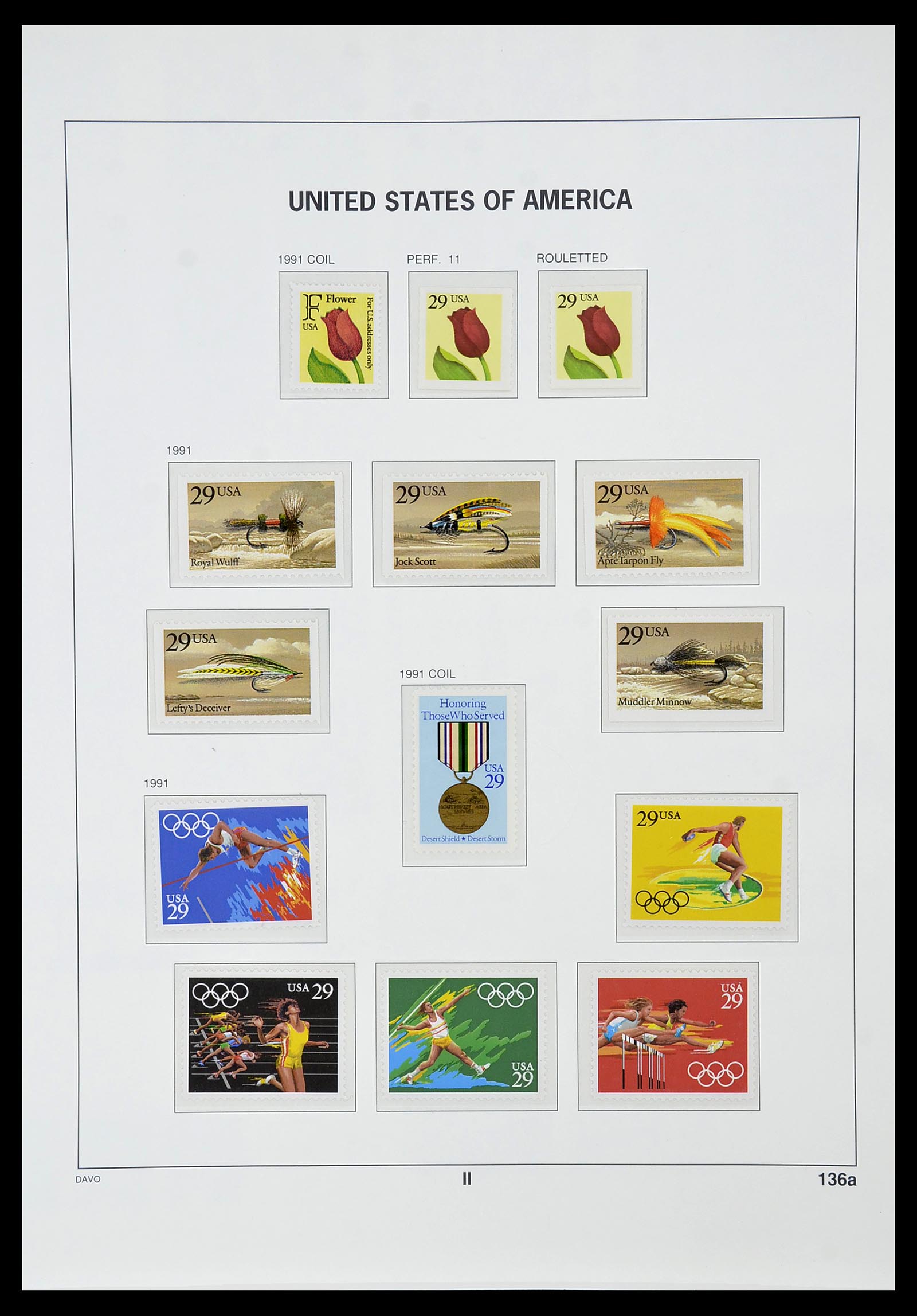 34510 542 - Postzegelverzameling 34510 USA 1927-1994.