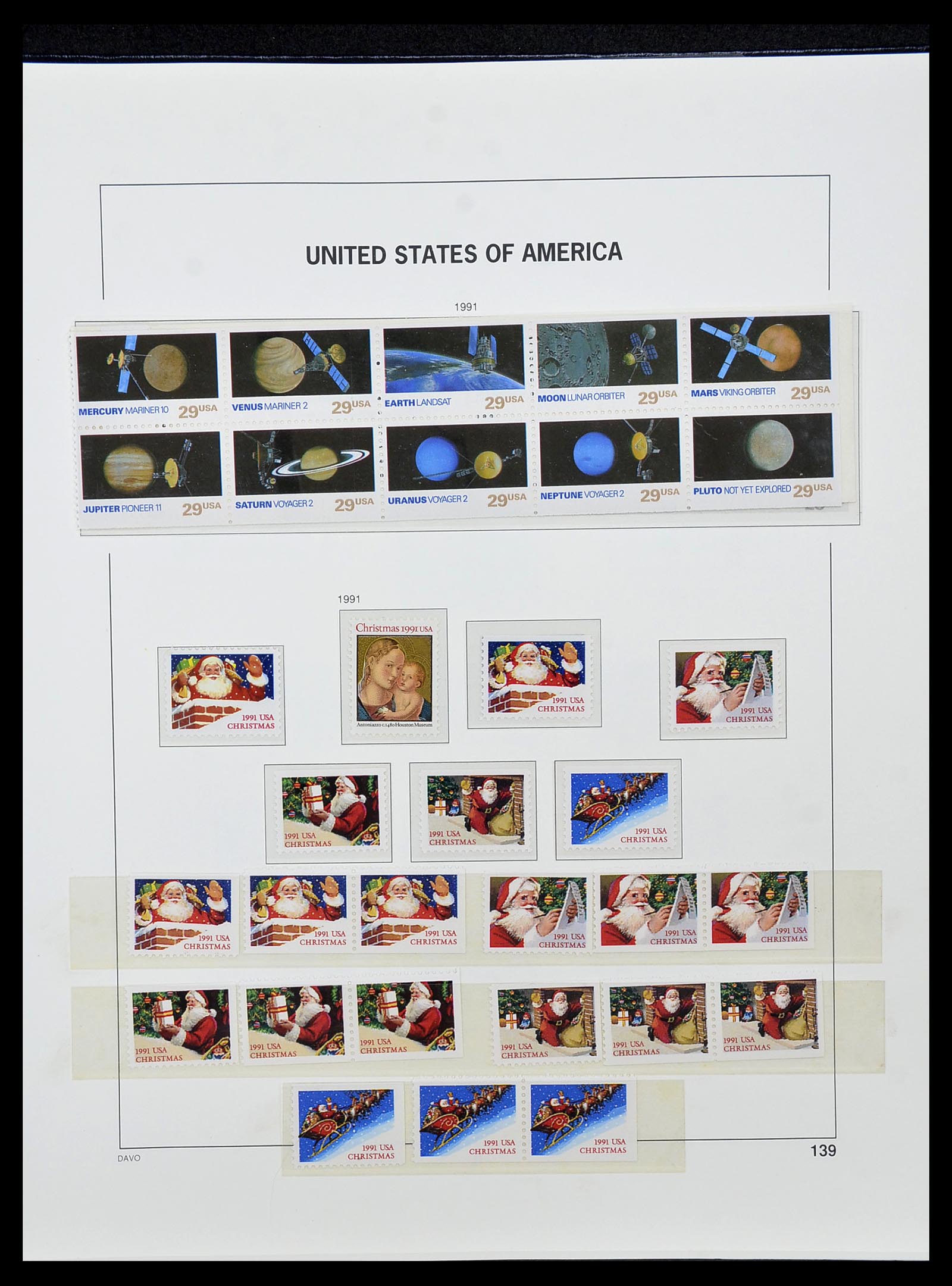 34510 549 - Postzegelverzameling 34510 USA 1927-1994.