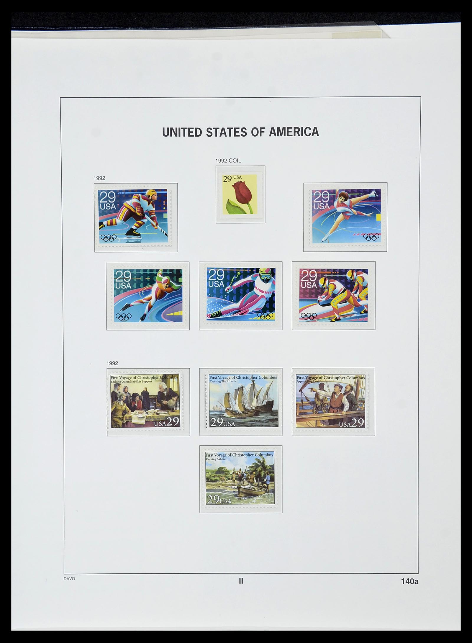 34510 555 - Postzegelverzameling 34510 USA 1927-1994.