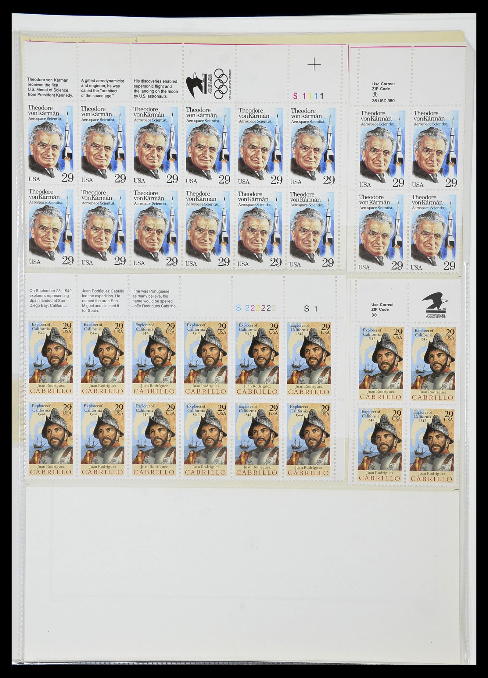 34510 559 - Postzegelverzameling 34510 USA 1927-1994.