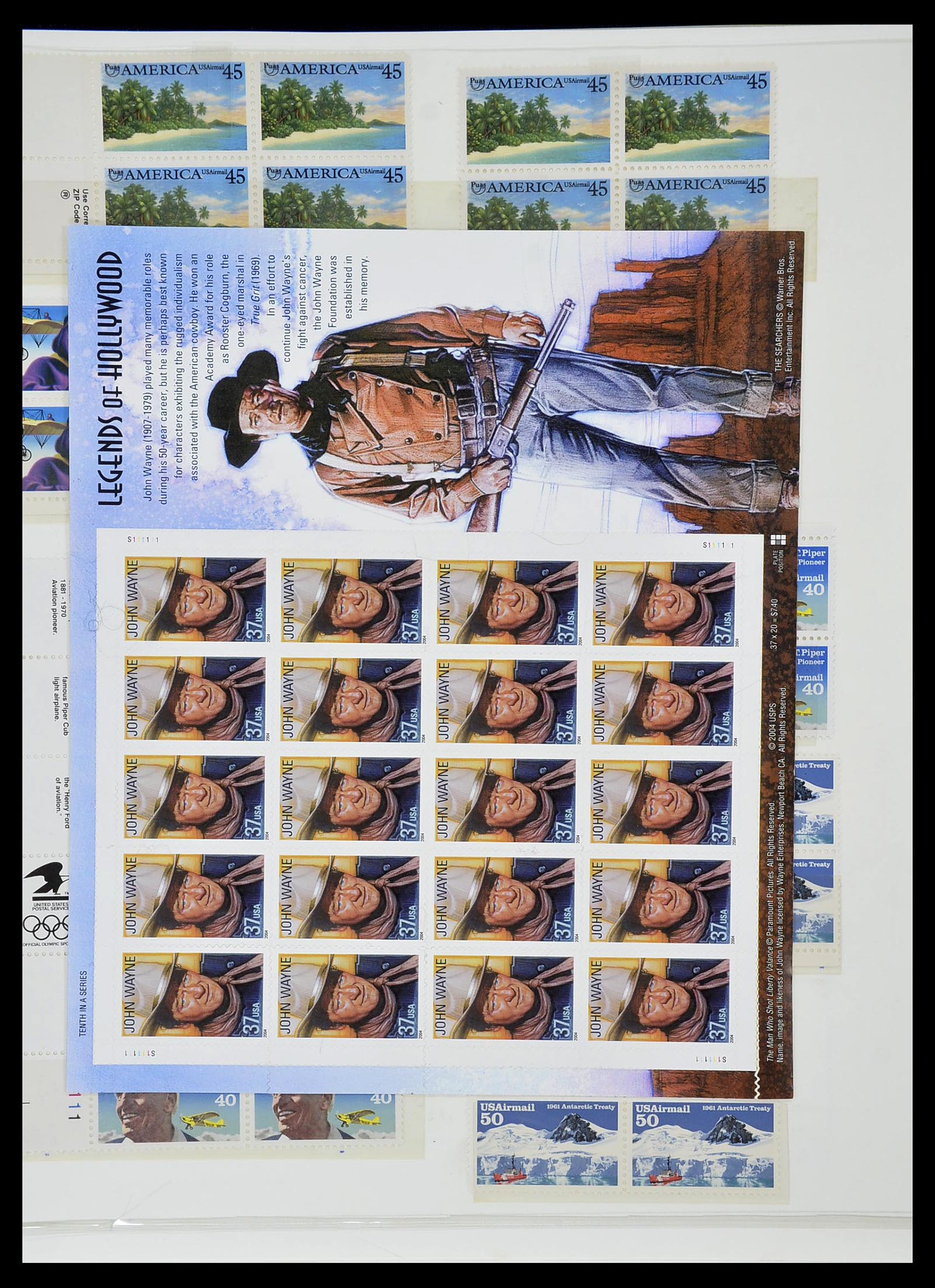 34510 562 - Postzegelverzameling 34510 USA 1927-1994.