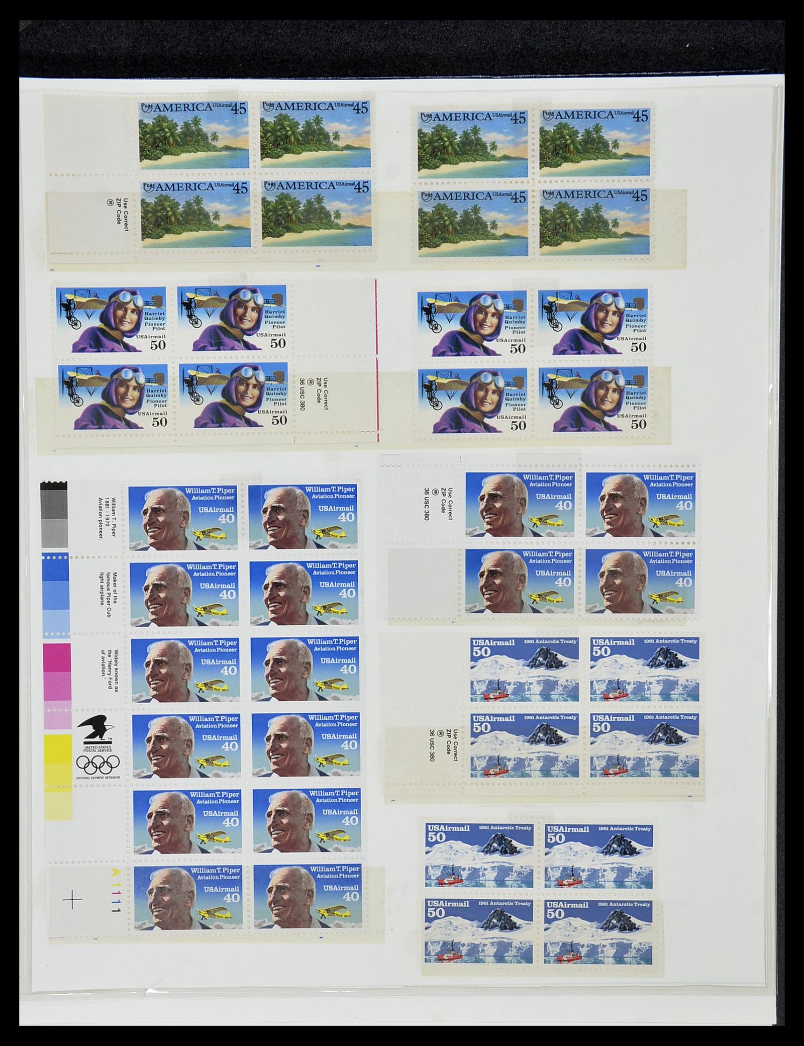 34510 563 - Postzegelverzameling 34510 USA 1927-1994.